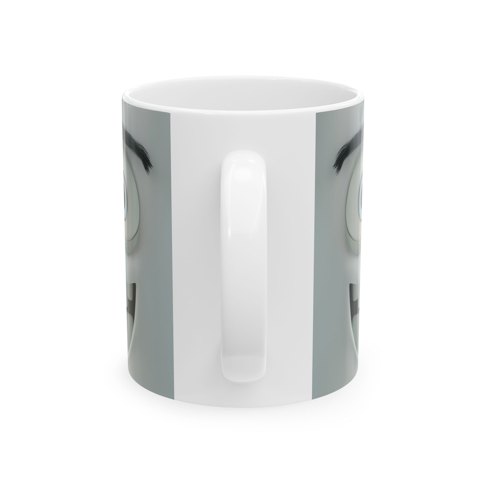 Happy Cartoon Face Mug - Cute Coffee Cup