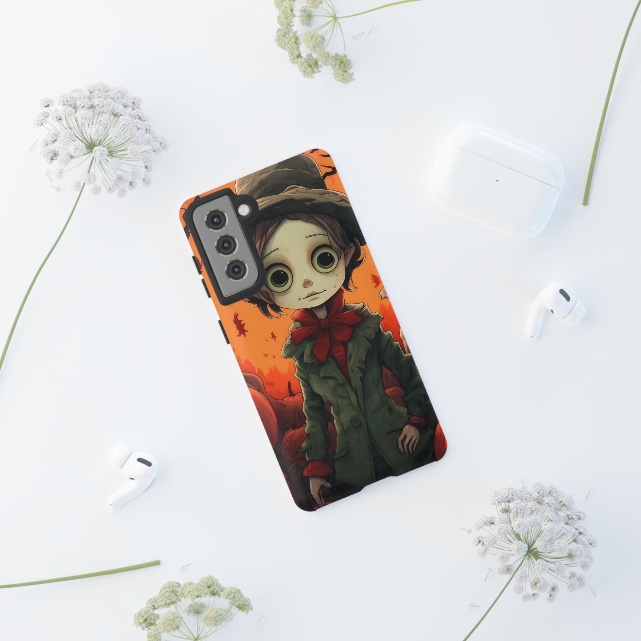 Spooky Autumn Child Samsung Case