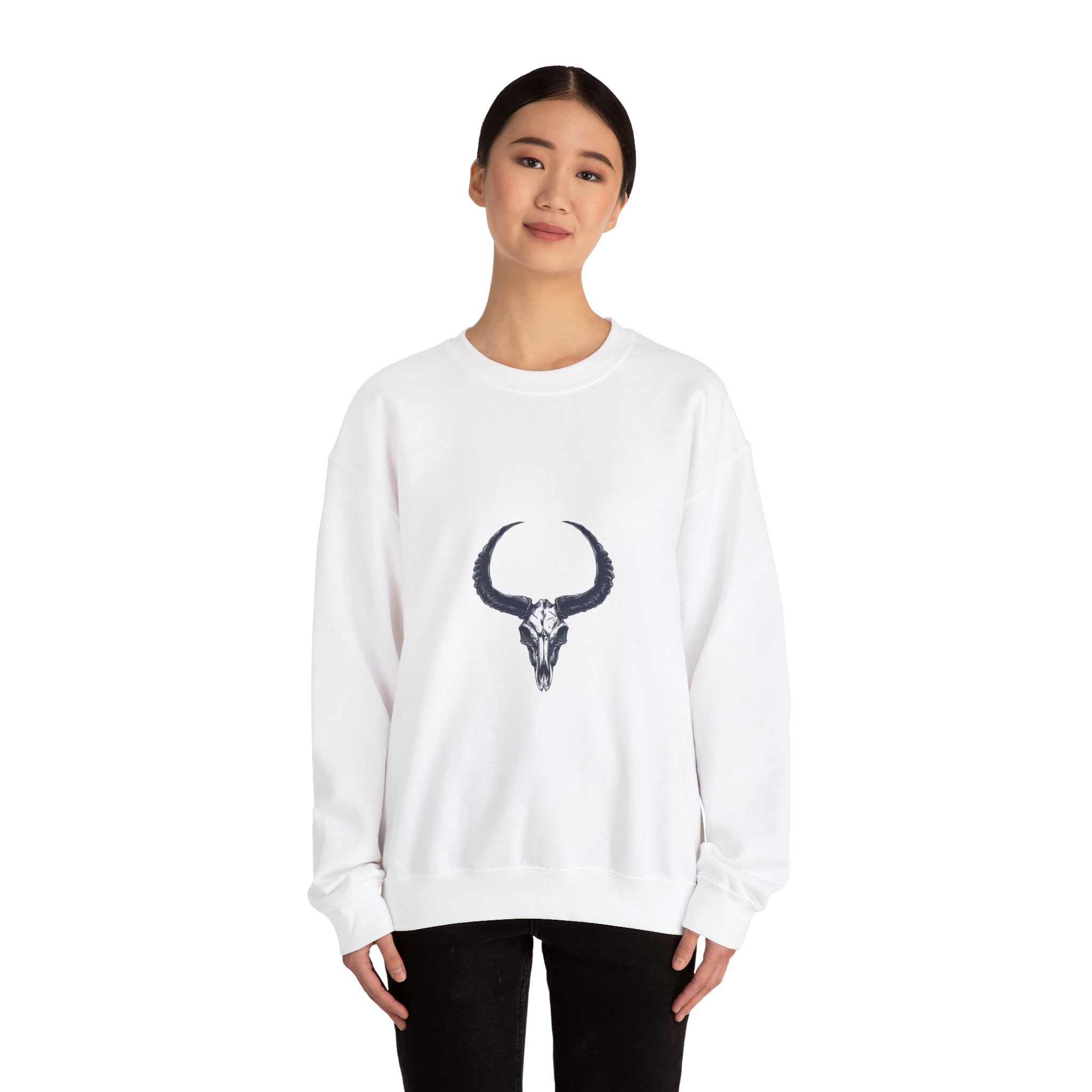 Vintage Bull Skull Sweatshirt