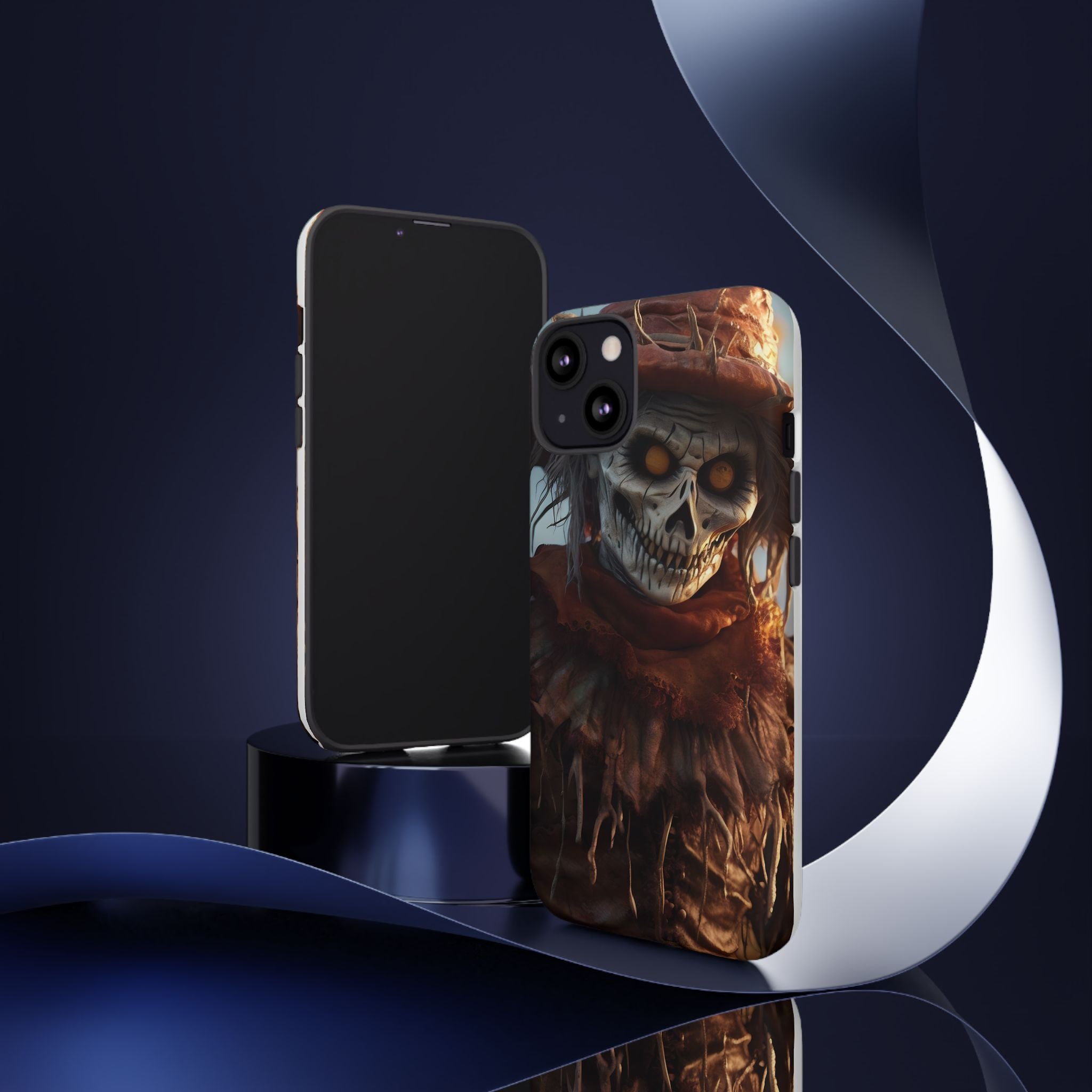 Creepy Scarecrow Hexagon iPhone Case