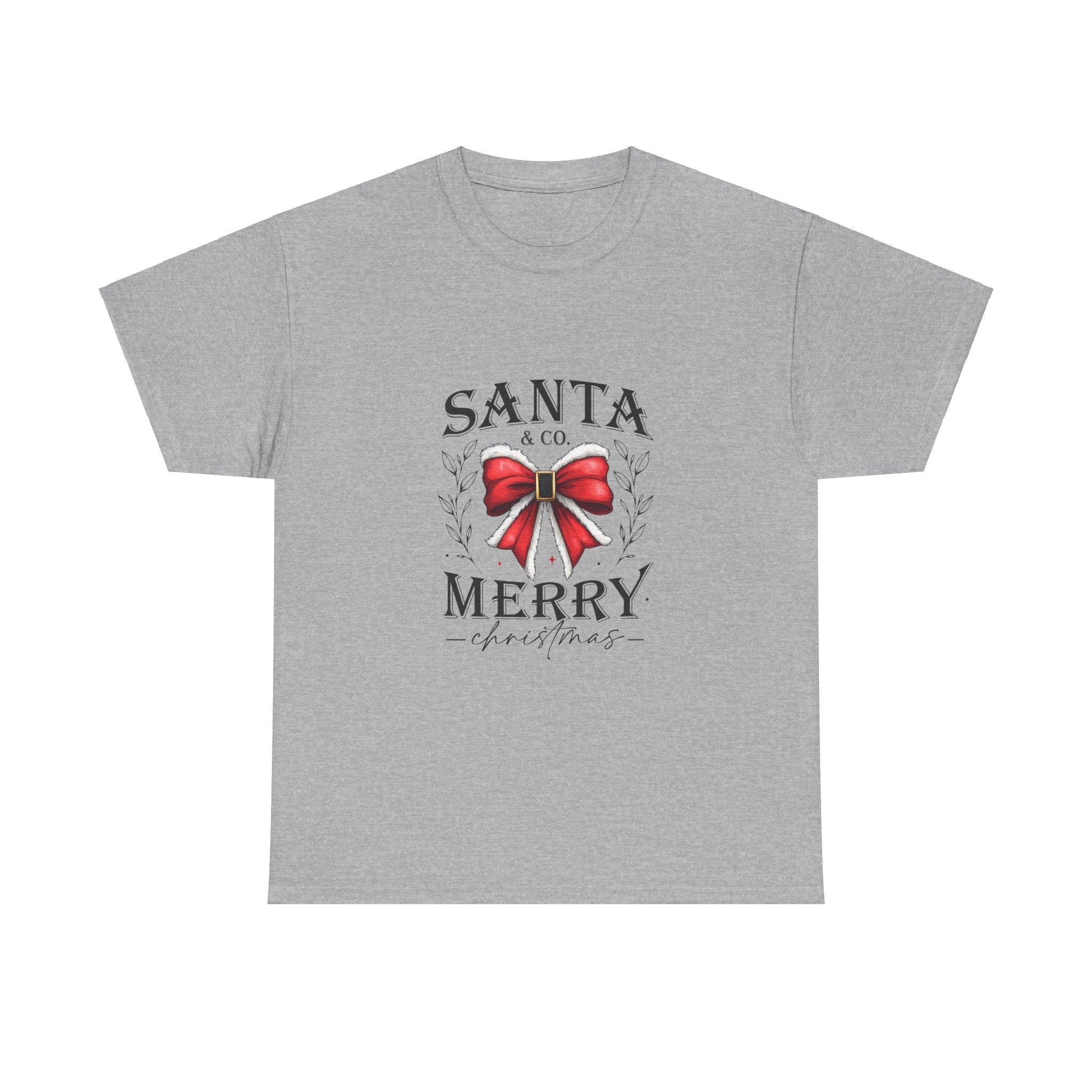 Santa & Co. Merry Christmas Bow T-Shirt