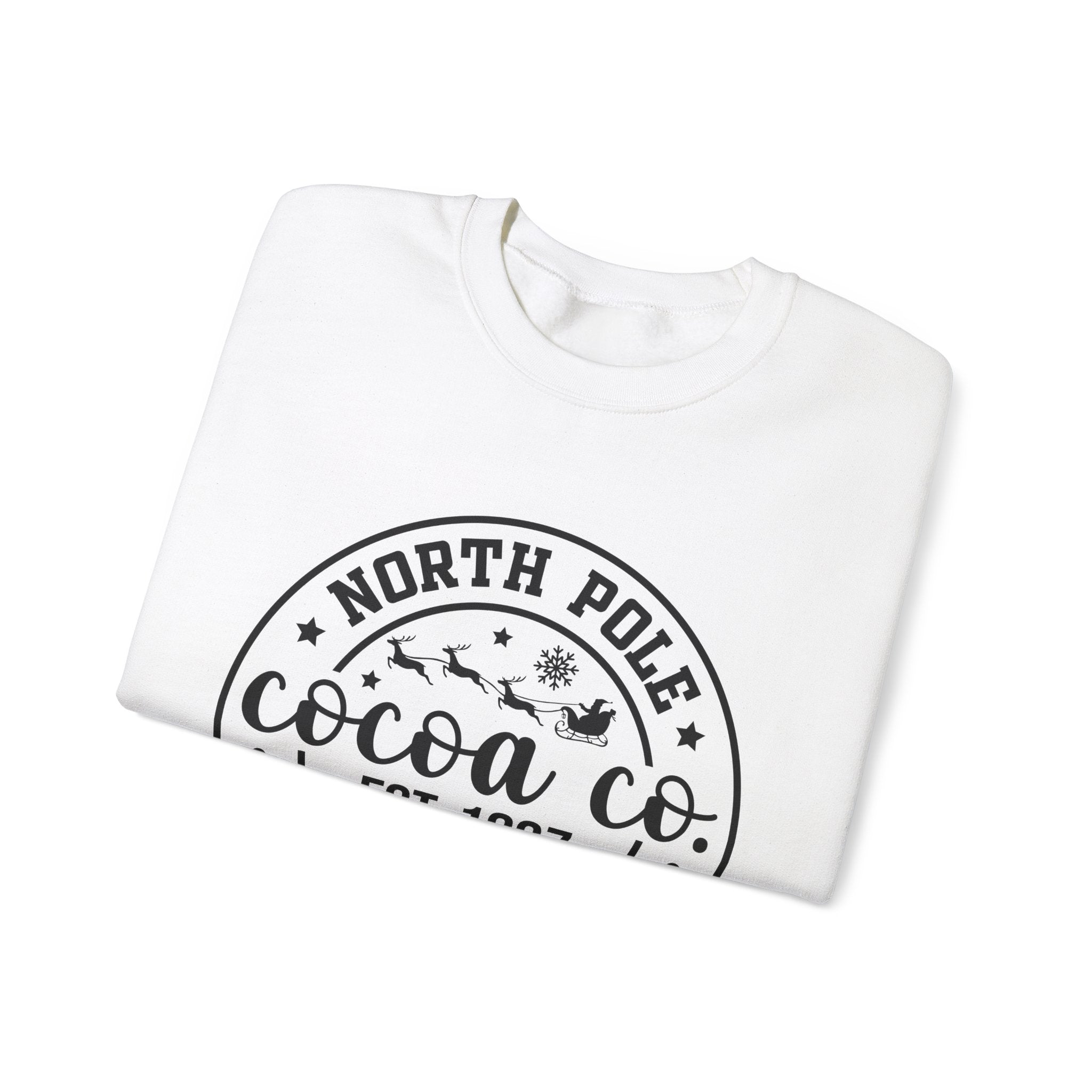 North Pole Cocoa Co. Christmas Sweatshirt