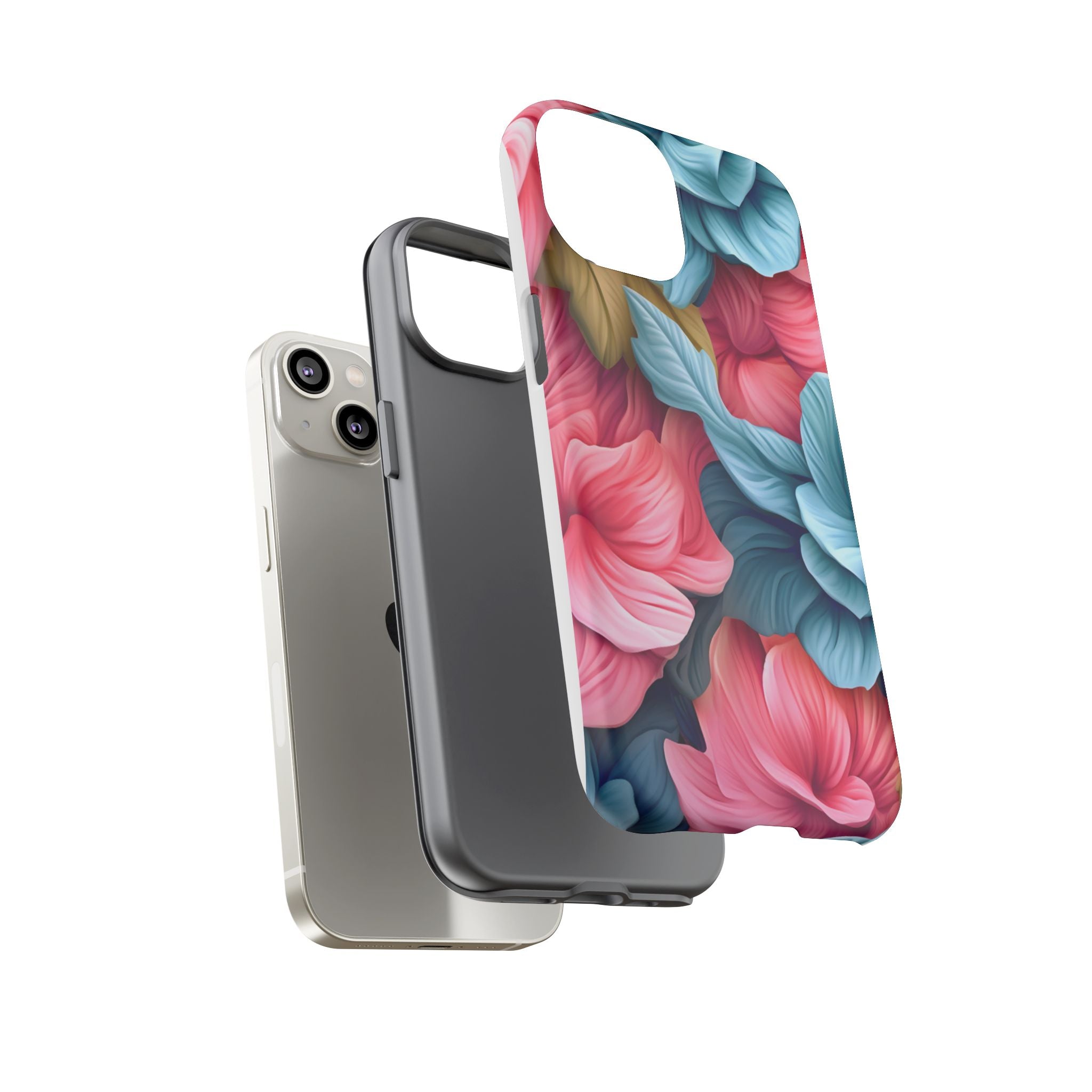 Floral Bloom Hexagon iPhone Case