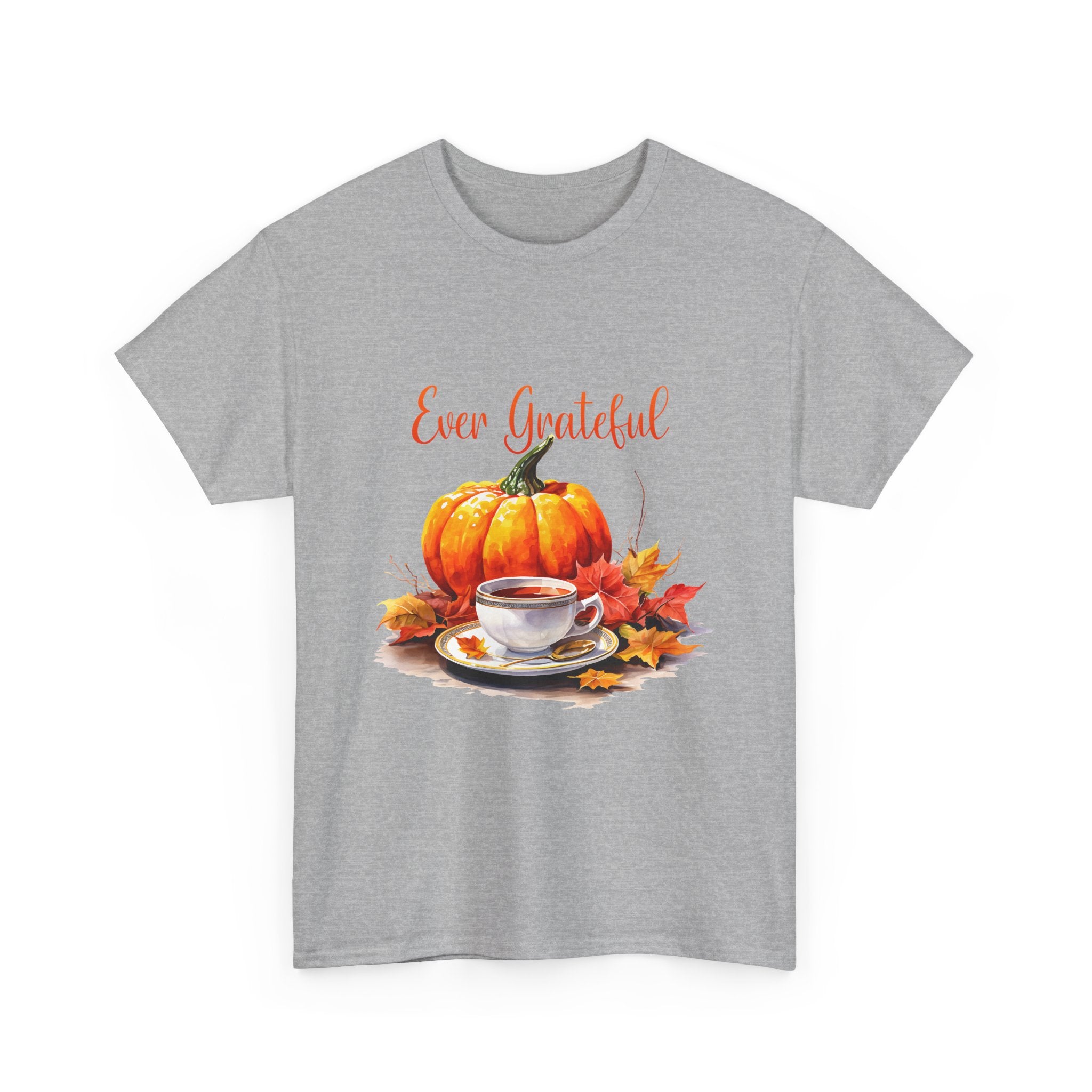 Ever Grateful Thanksgiving Pumpkin Tee