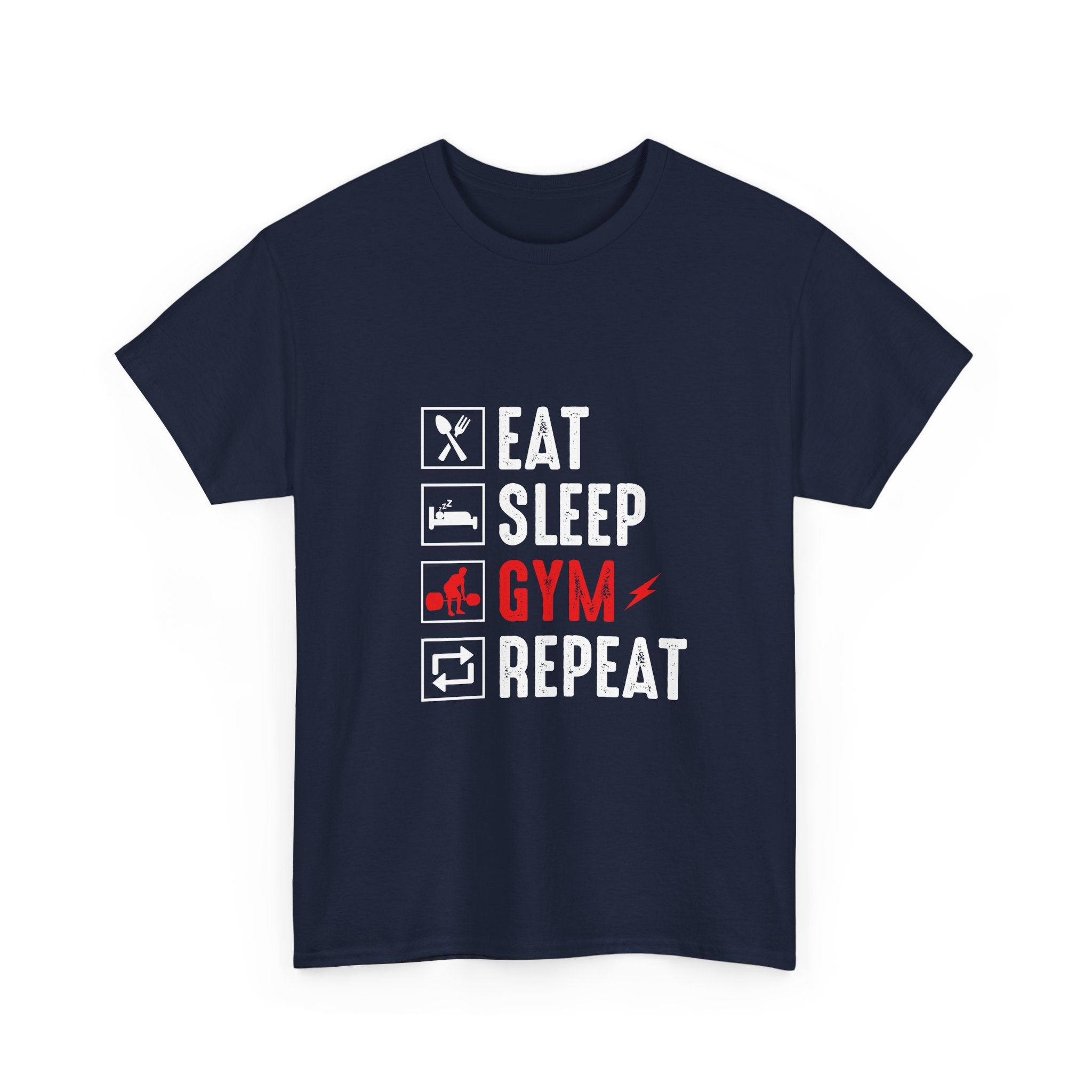 Eat Sleep Gym Repeat T-Shirt