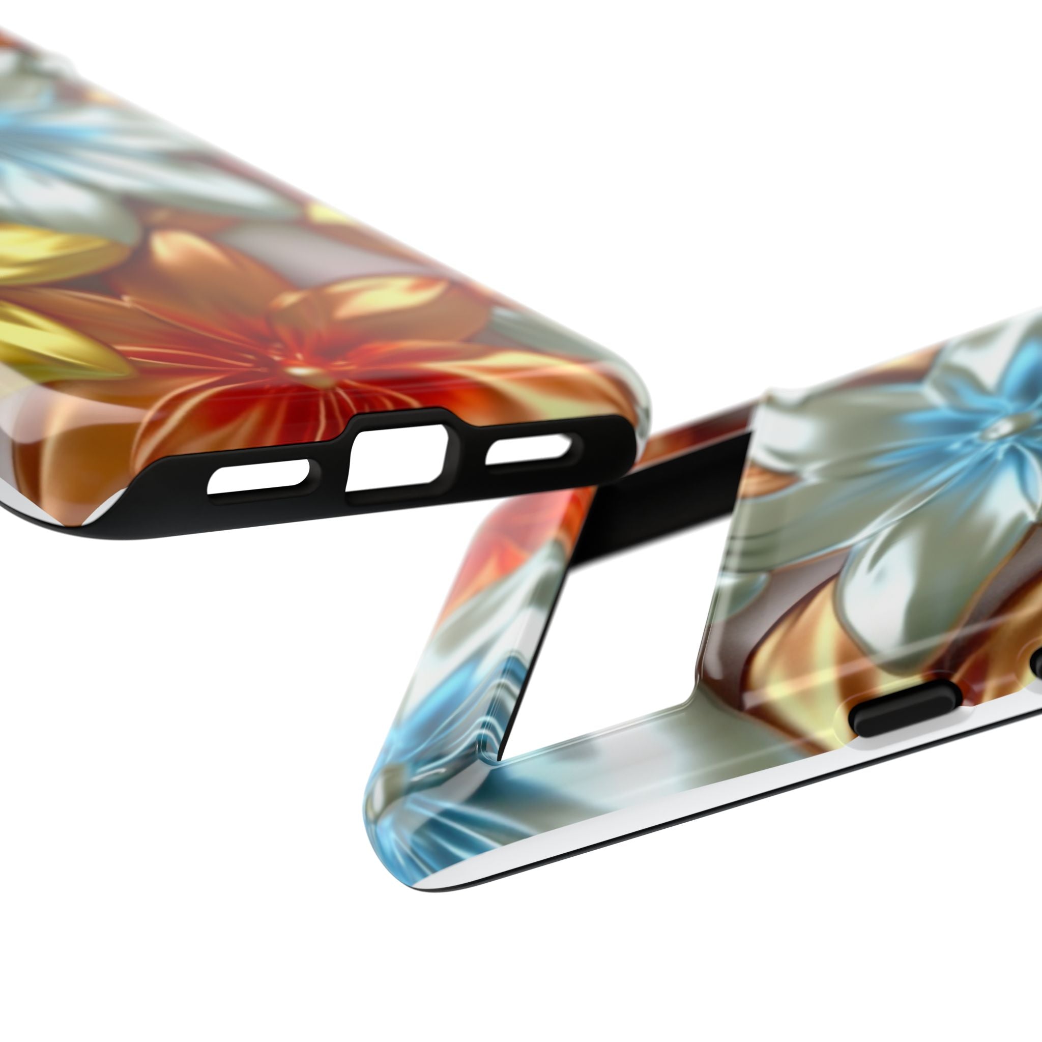 Metallic Flower Modern Art Design Google Pixel Case (All Models)