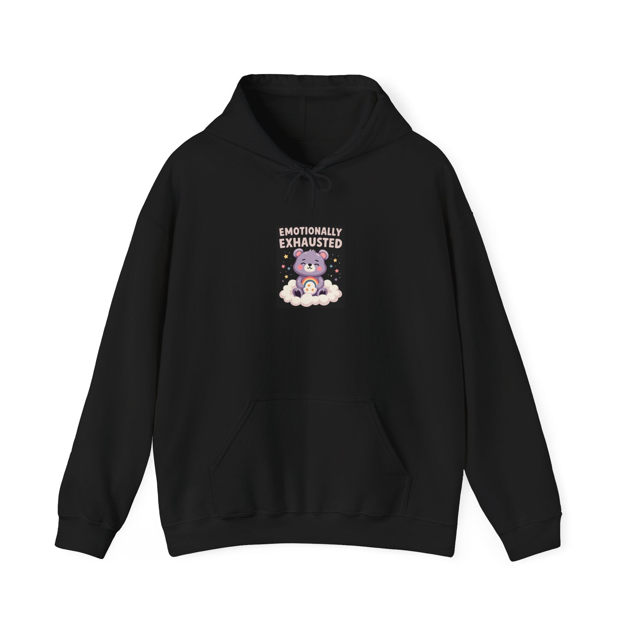 Emotionally Exhausted Bear Hoodie