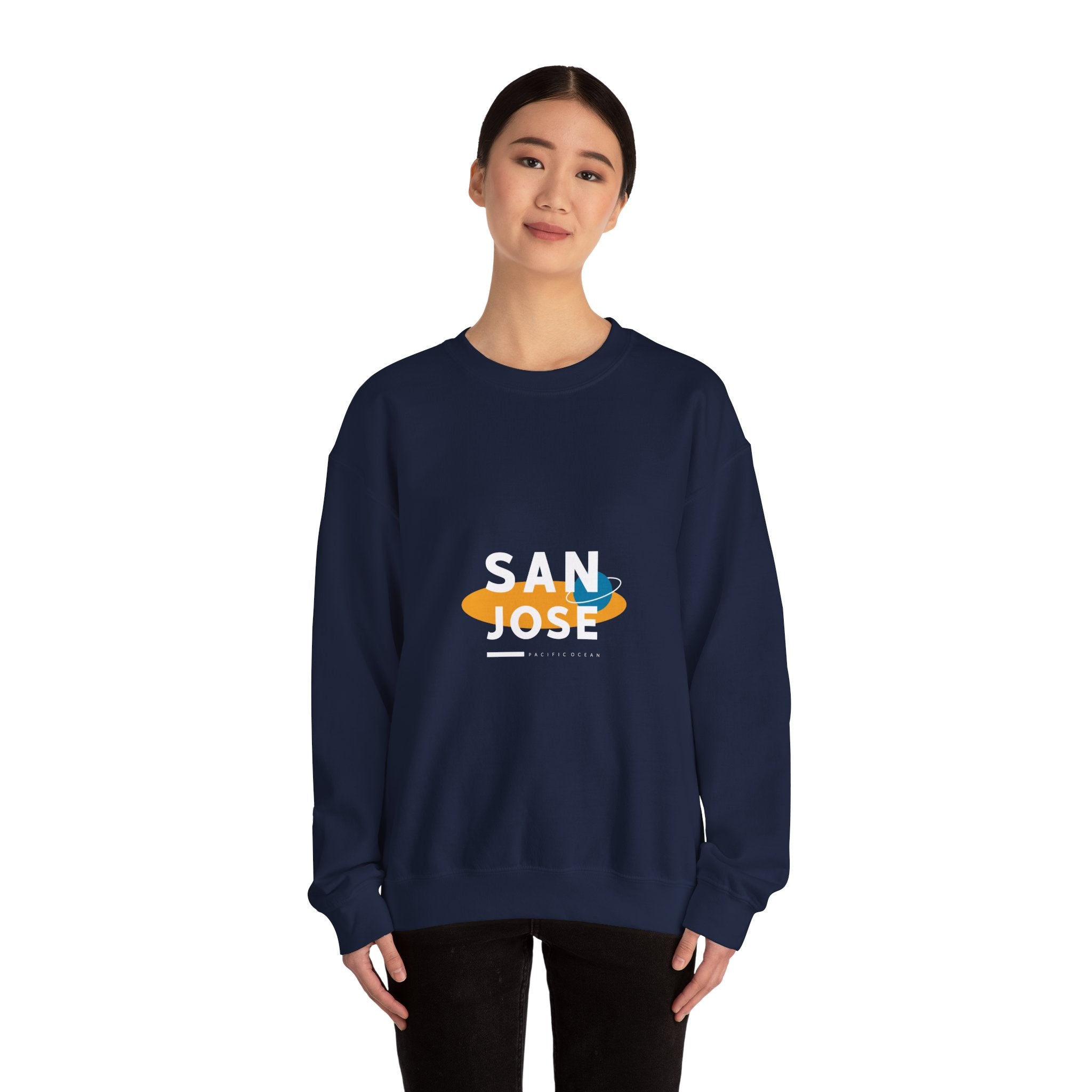 San Jose Planet Sweatshirt - Modern Design