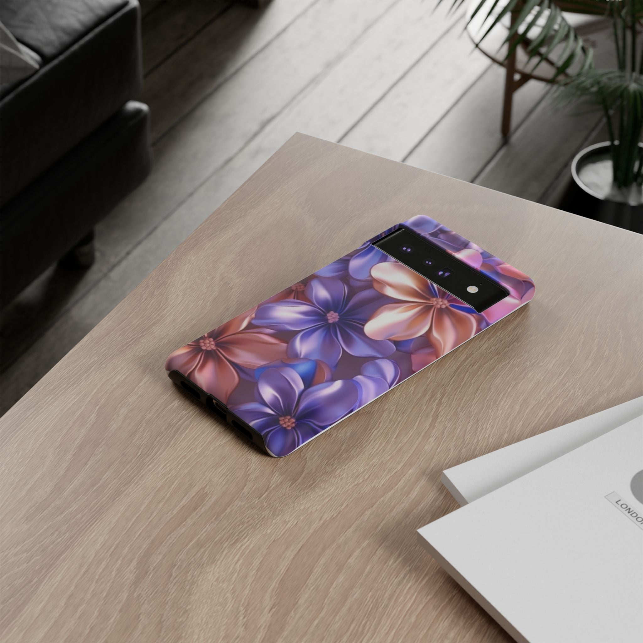 Metallic Flower Google Pixel Case (All Models)