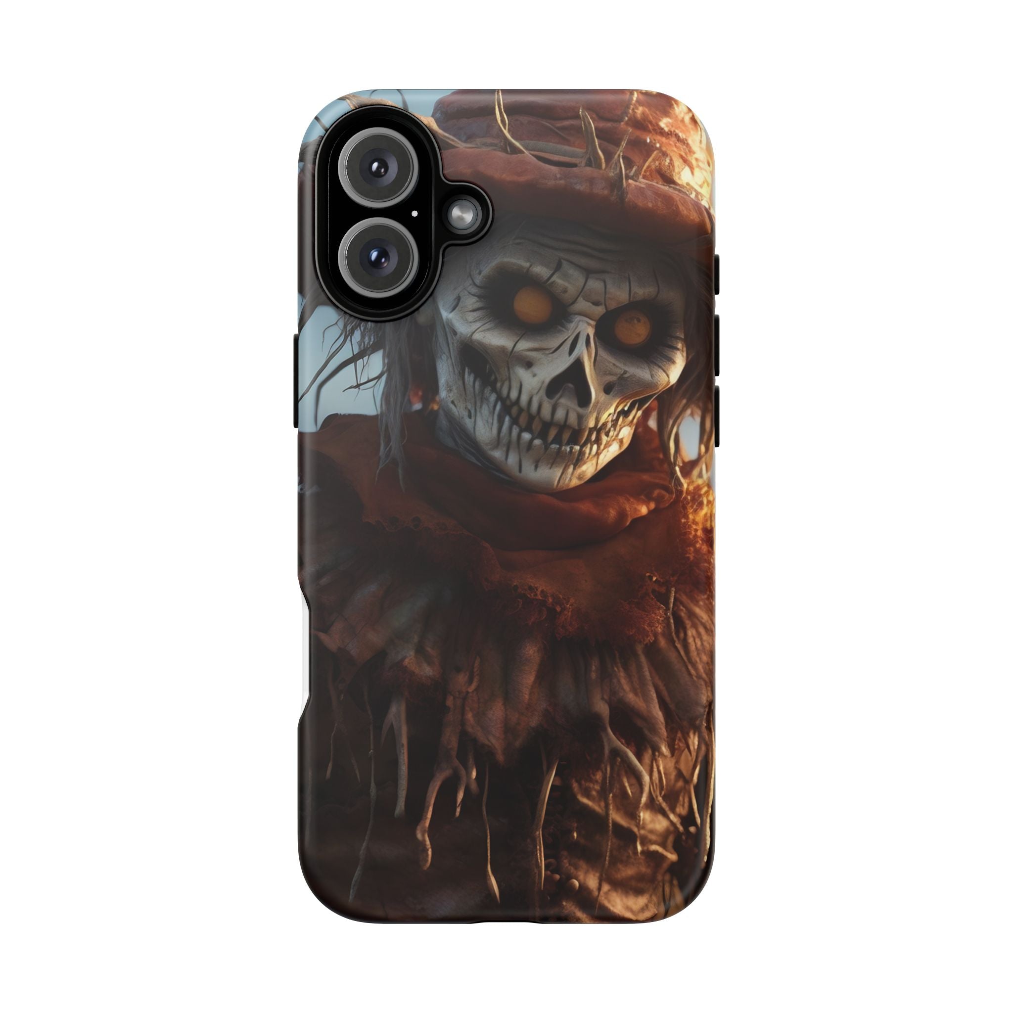 Creepy Scarecrow Hexagon iPhone Case