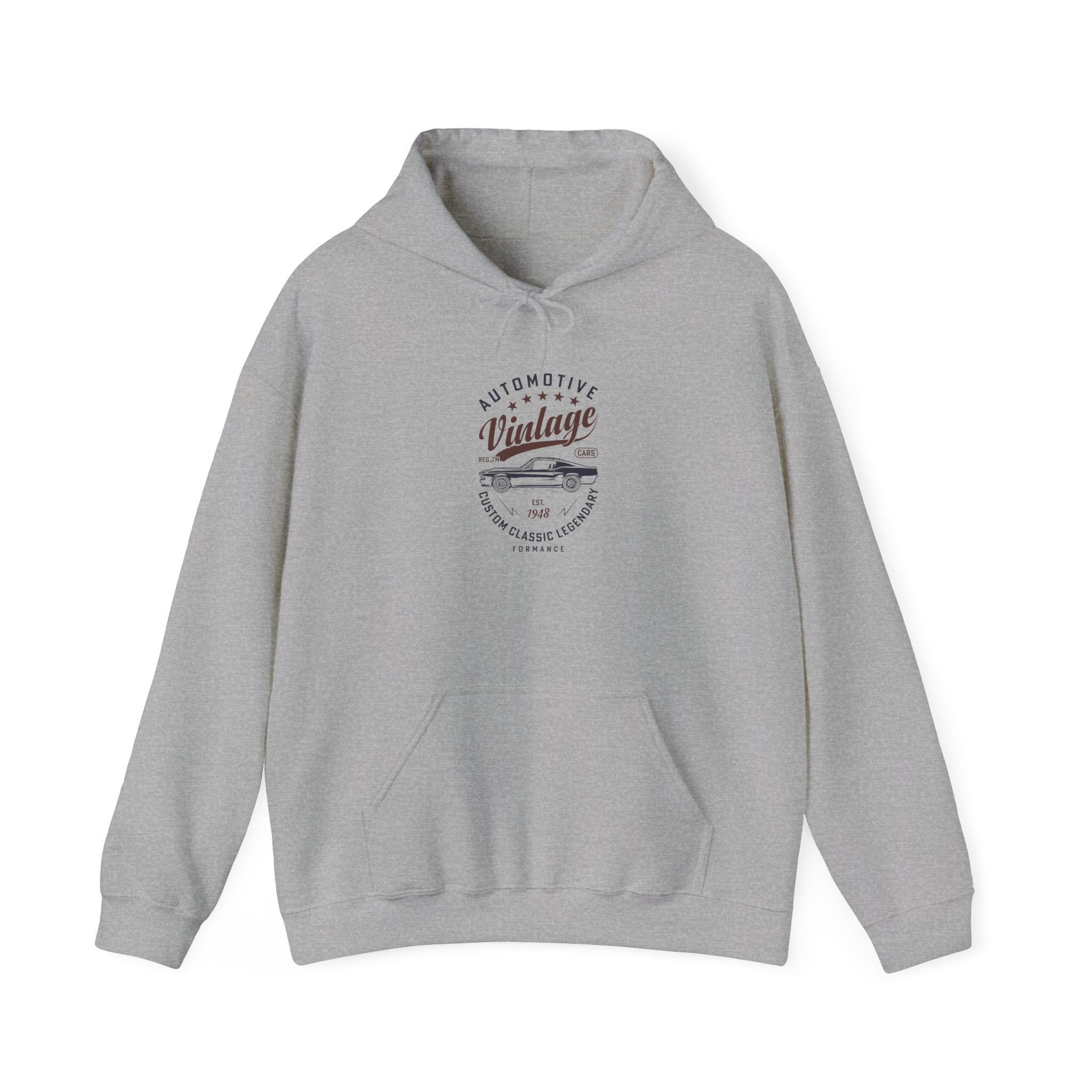 Vintage Muscle Car Hoodie - Est. 1948