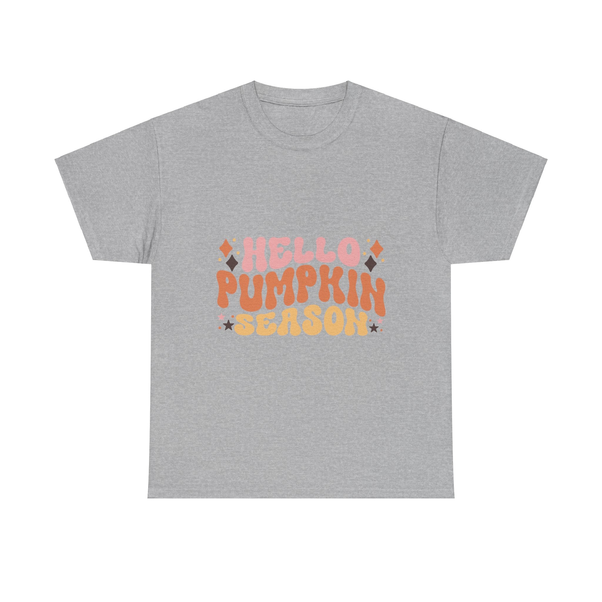 Hello Pumpkin Season Retro Thanksgiving Tee