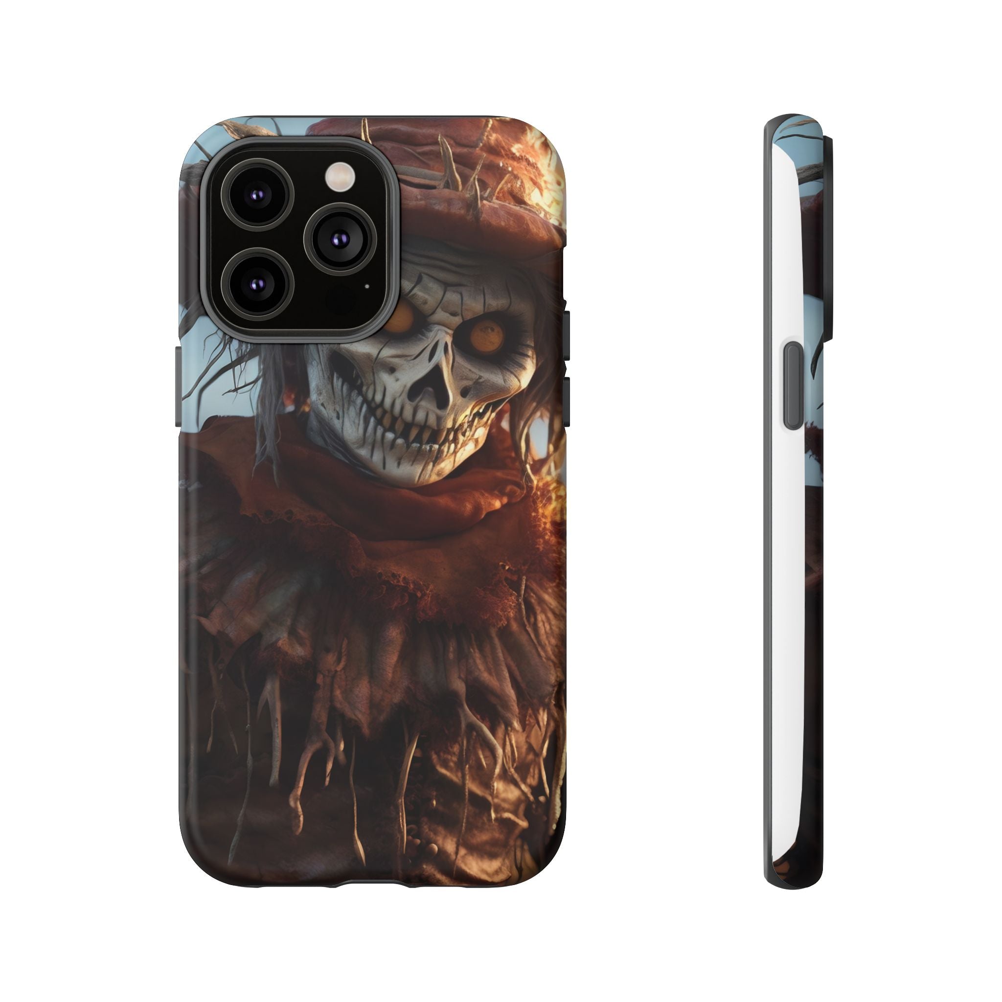 Creepy Scarecrow Hexagon iPhone Case