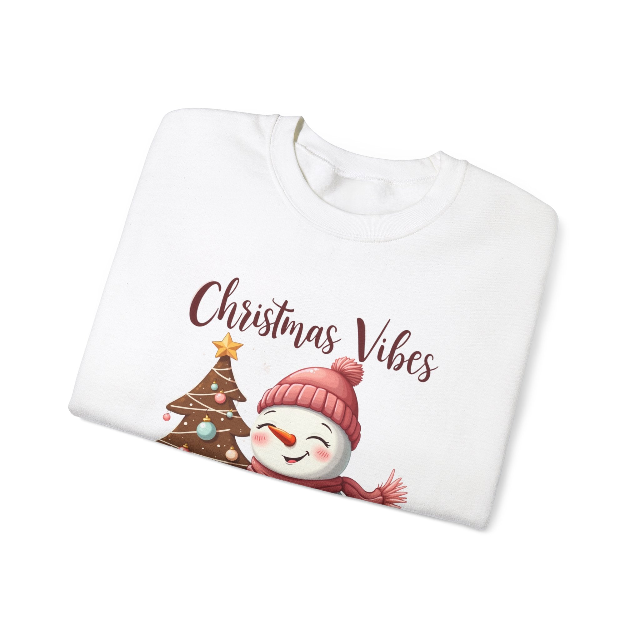 Cozy Snowman Christmas Sweatshirt