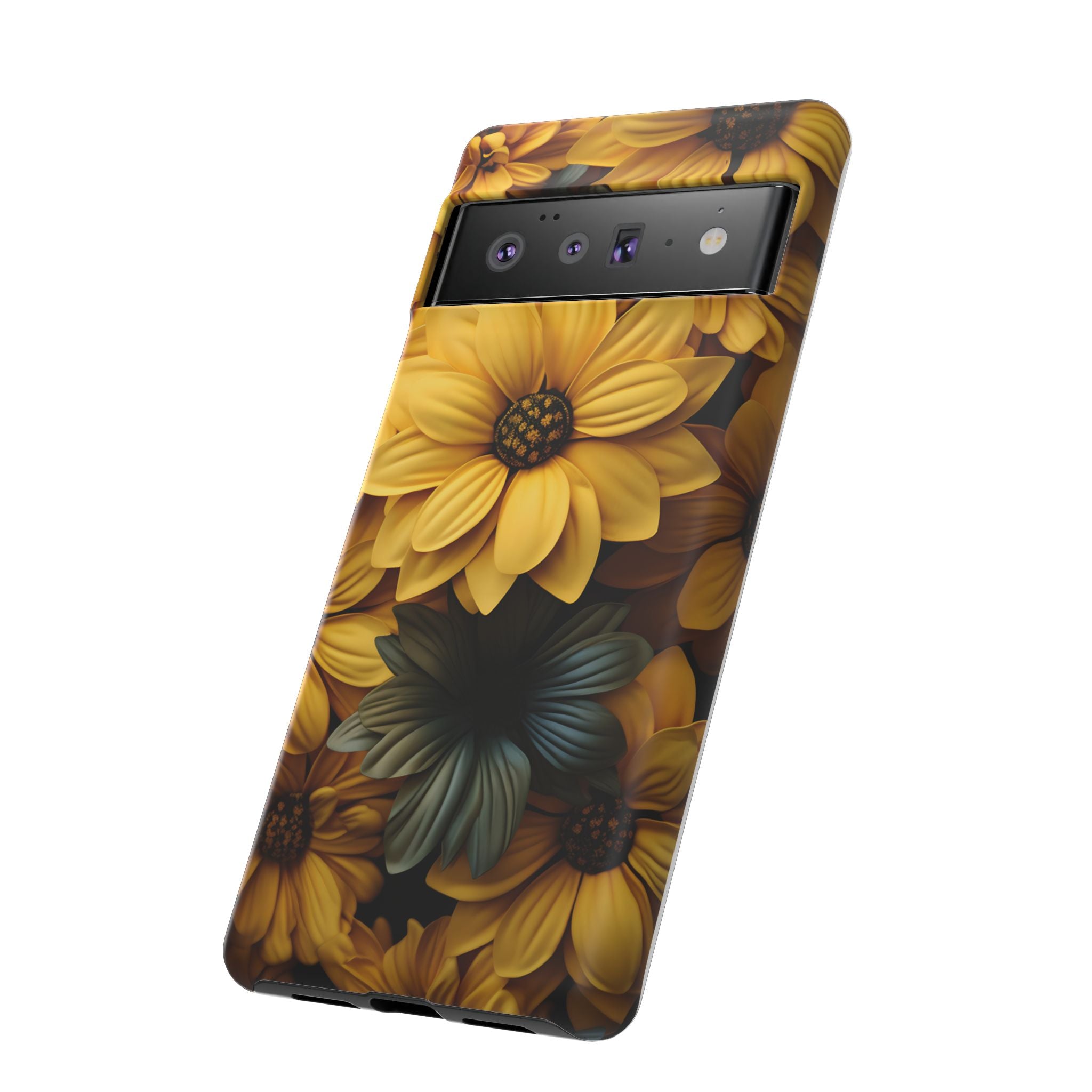 Golden Bloom Google Pixel Case (All Models) - Luxury Phone Cover