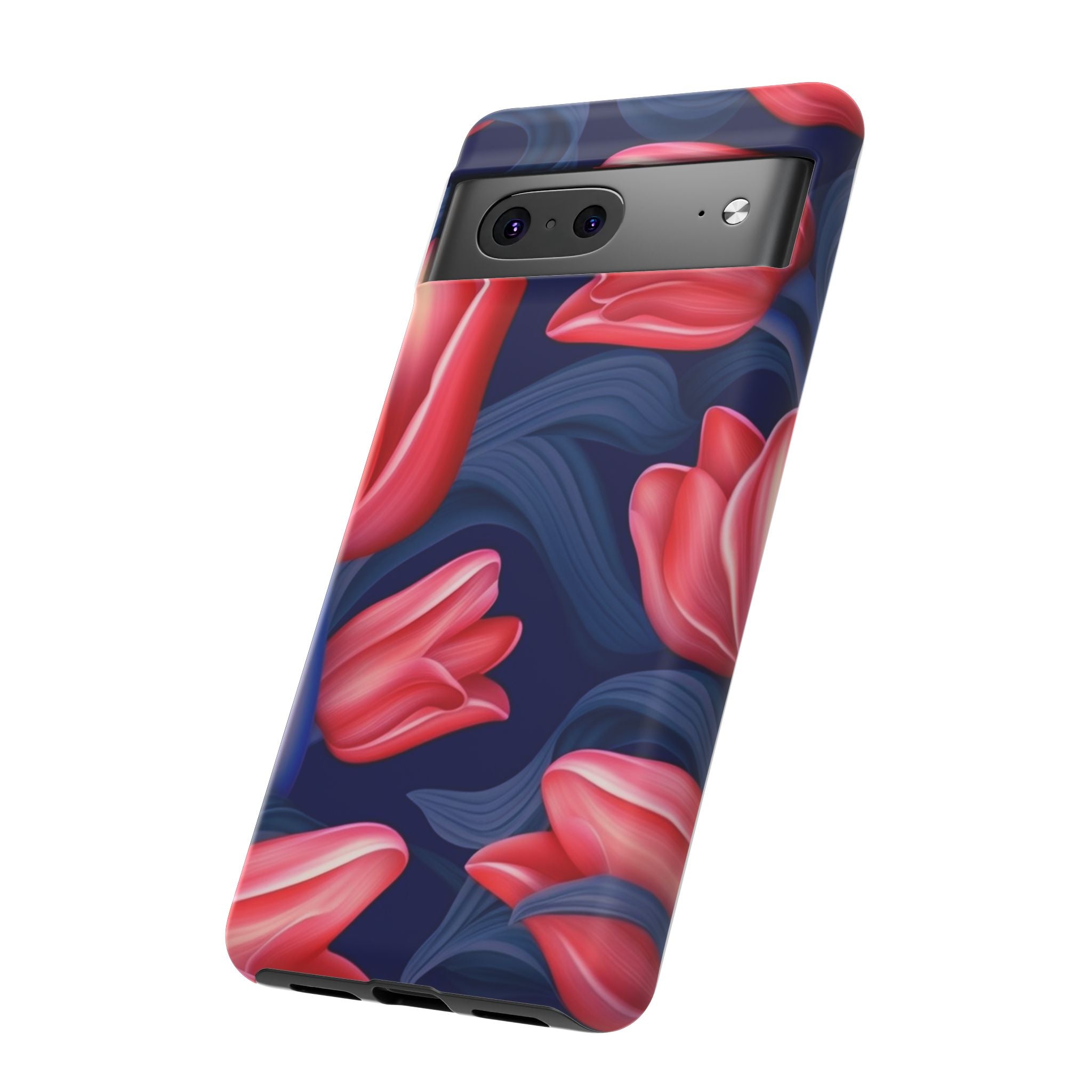 Vibrant Red Tulips Google Pixel Case (All Models)