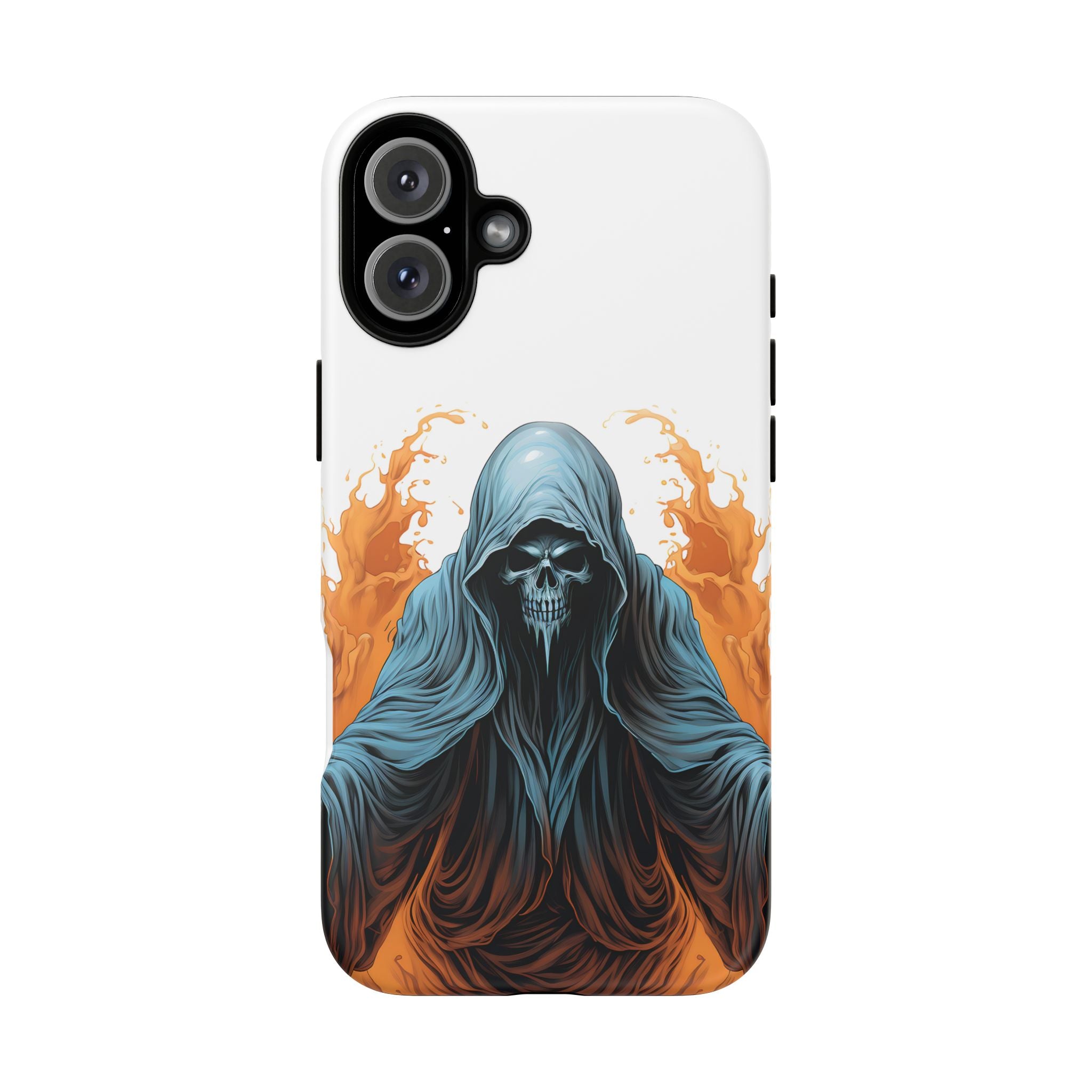 Grim Reaper Hexagon Stone iPhone Case