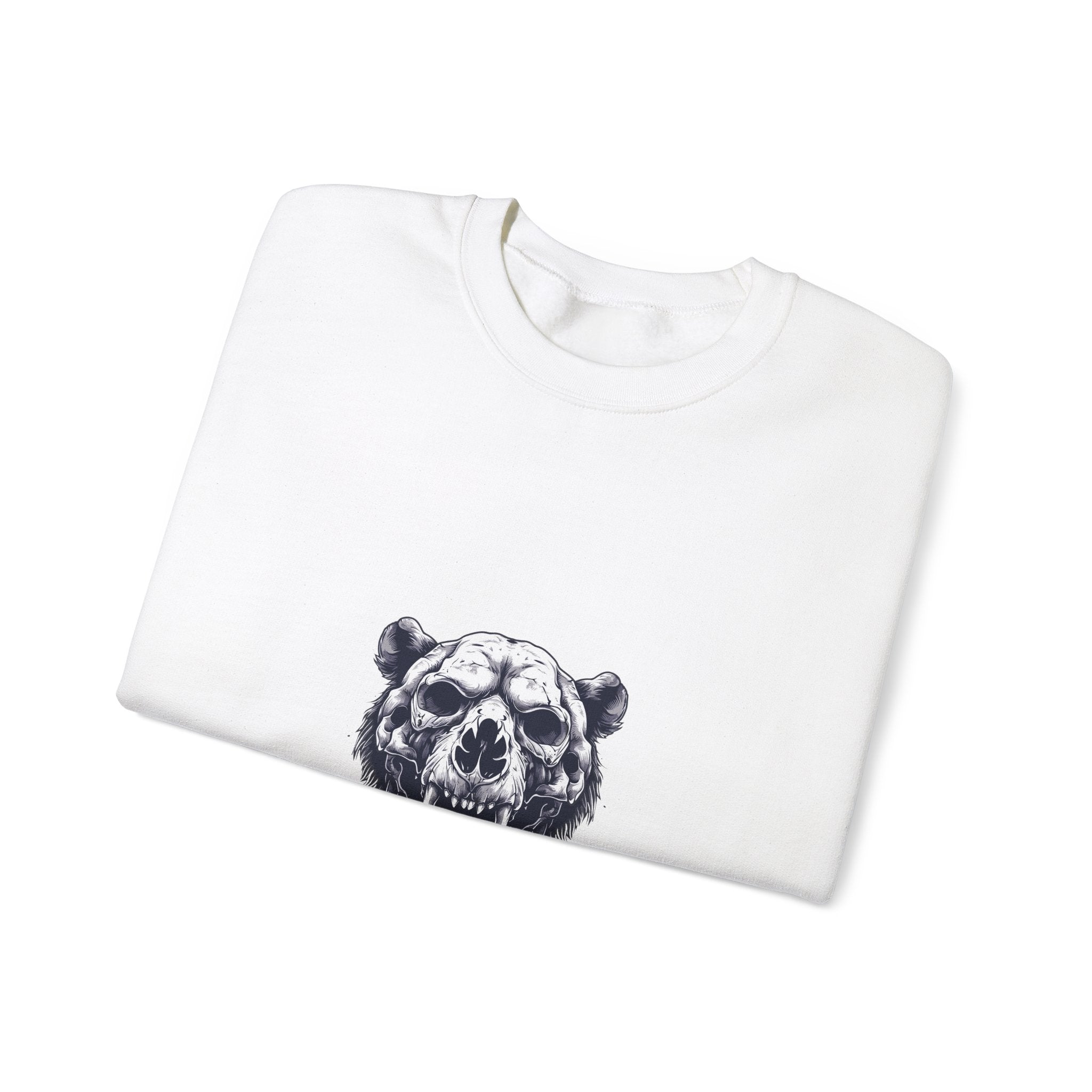 Bear Skull Graphic Sweatshirt