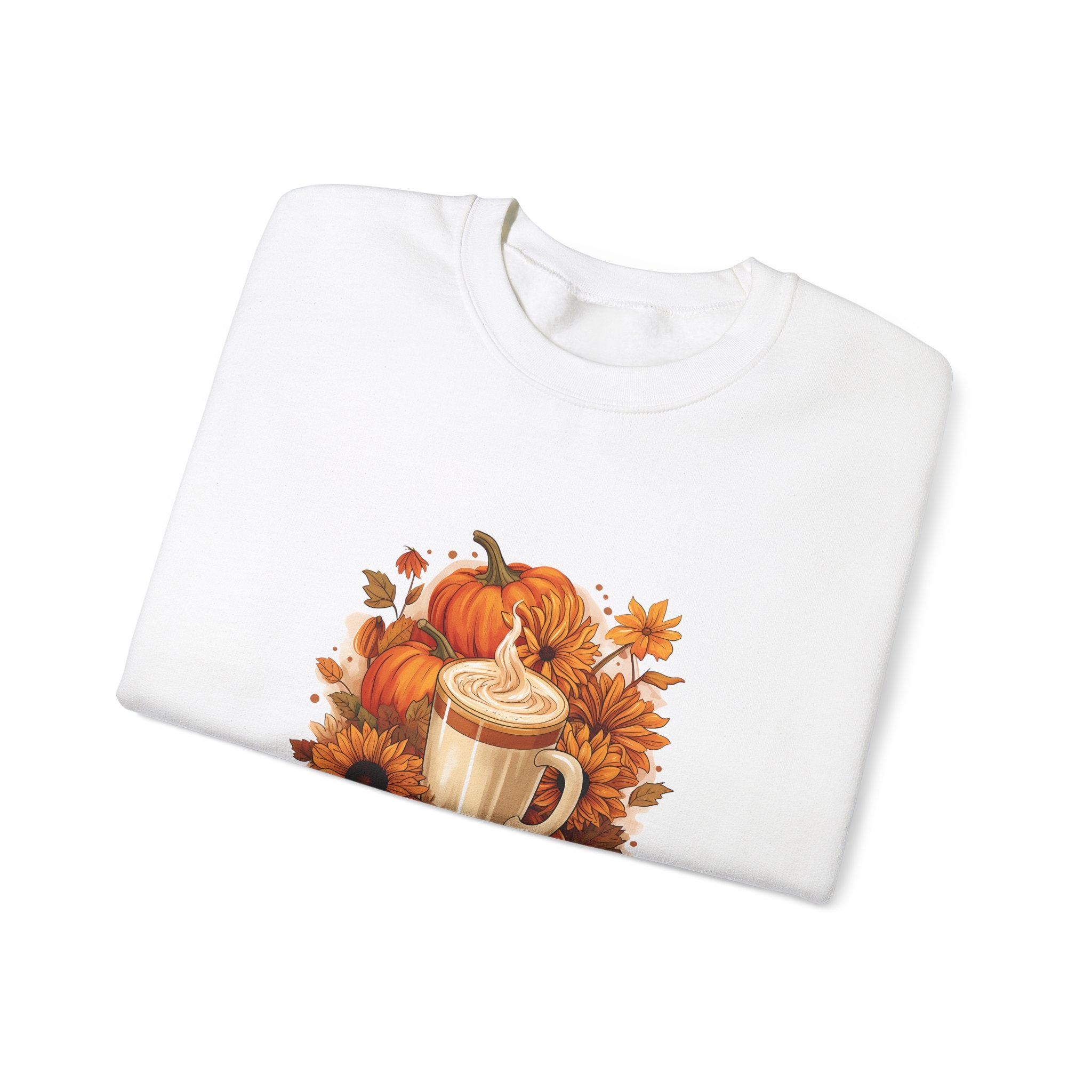 Cozy Fall Latte Thanksgiving Sweatshirt