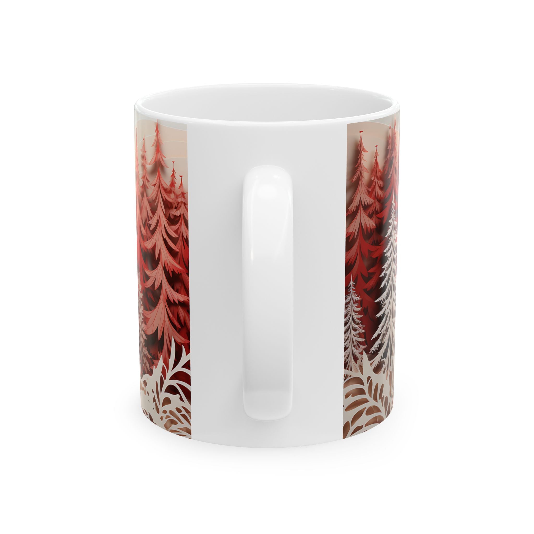 Winter Wonderland Papercut Mug