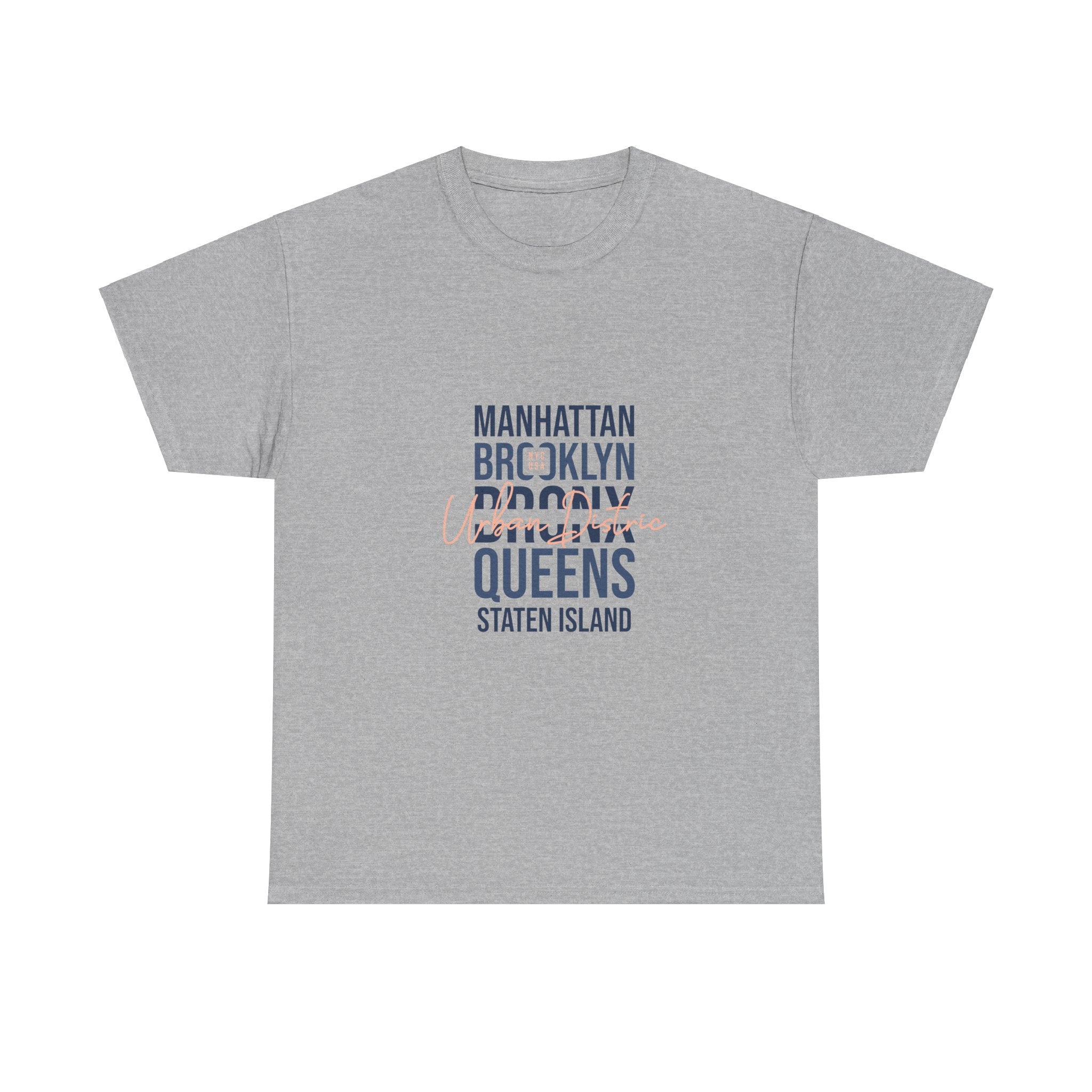 NYC Boroughs T-Shirt - Manhattan to Staten Island