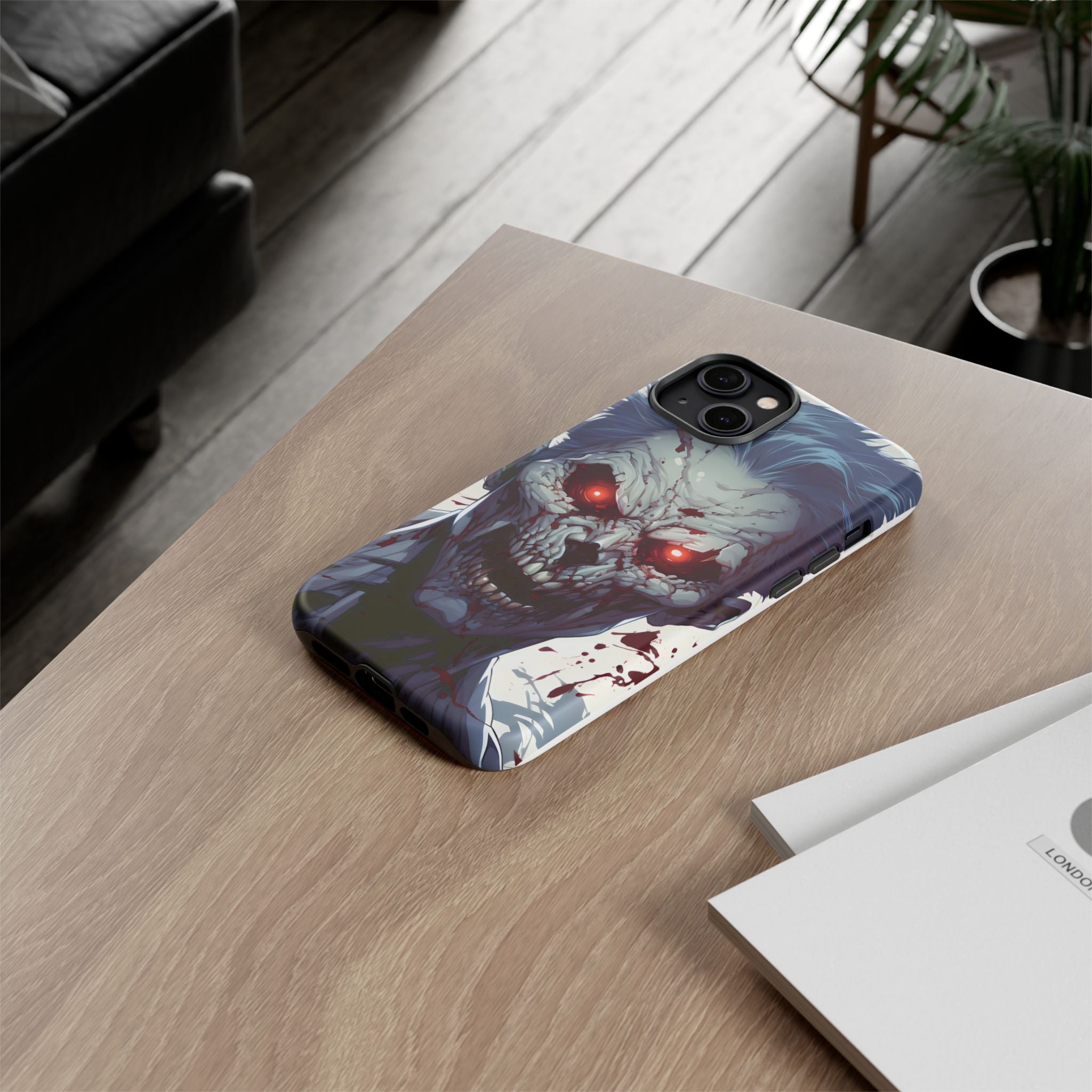 Zombie Horror Hexagon iPhone Case