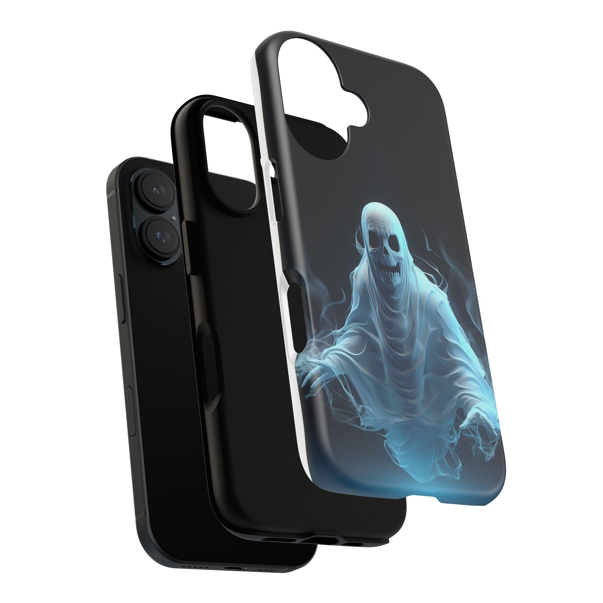 Ethereal Ghost Hexagon iPhone Case