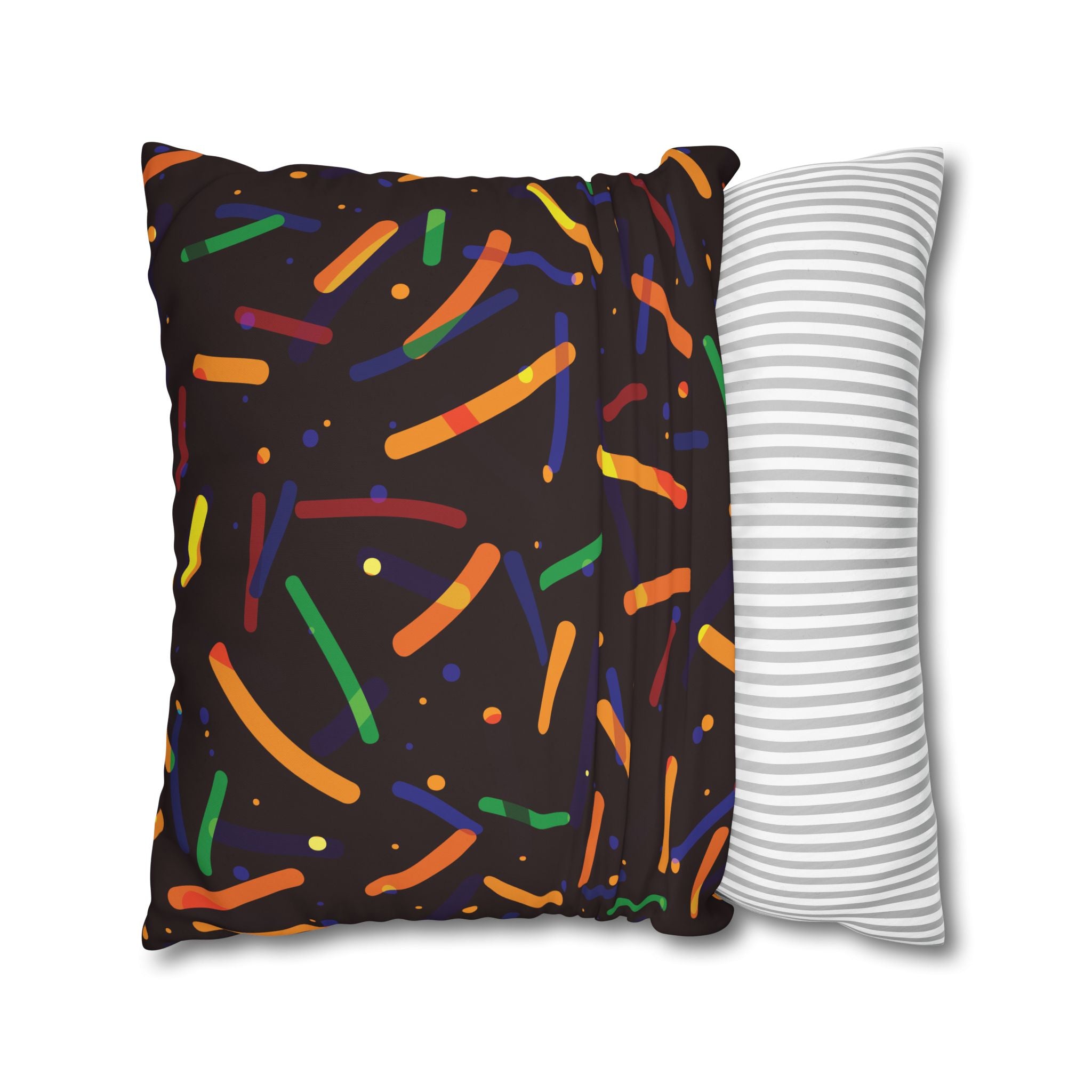 Retro Confetti Pillowcase - 80s Vibes