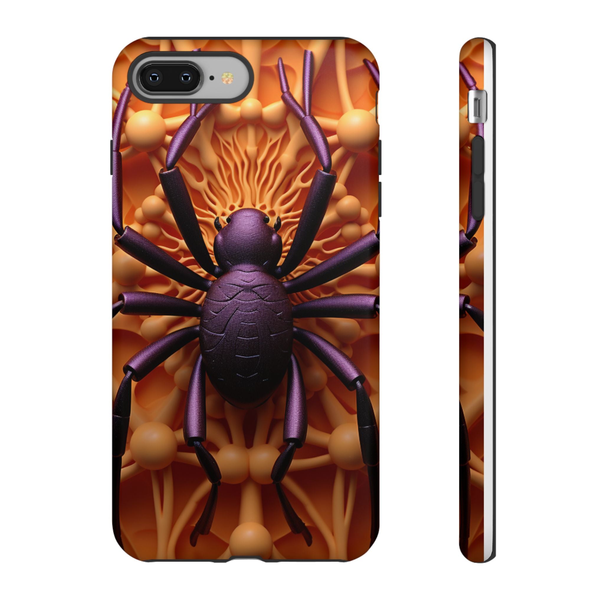 Metallic Spider Hexagon iPhone Case