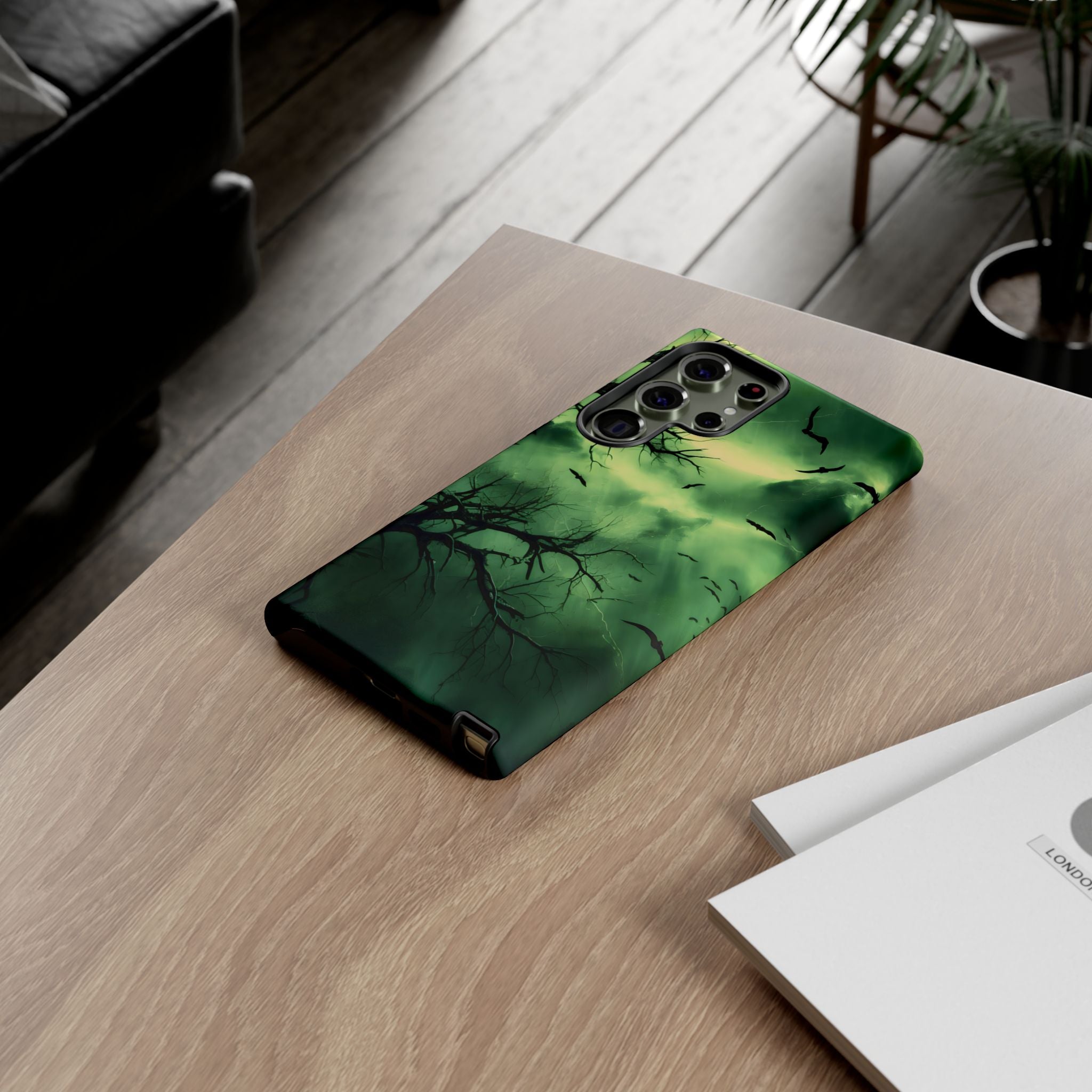 Gothic Green Forest Samsung Case