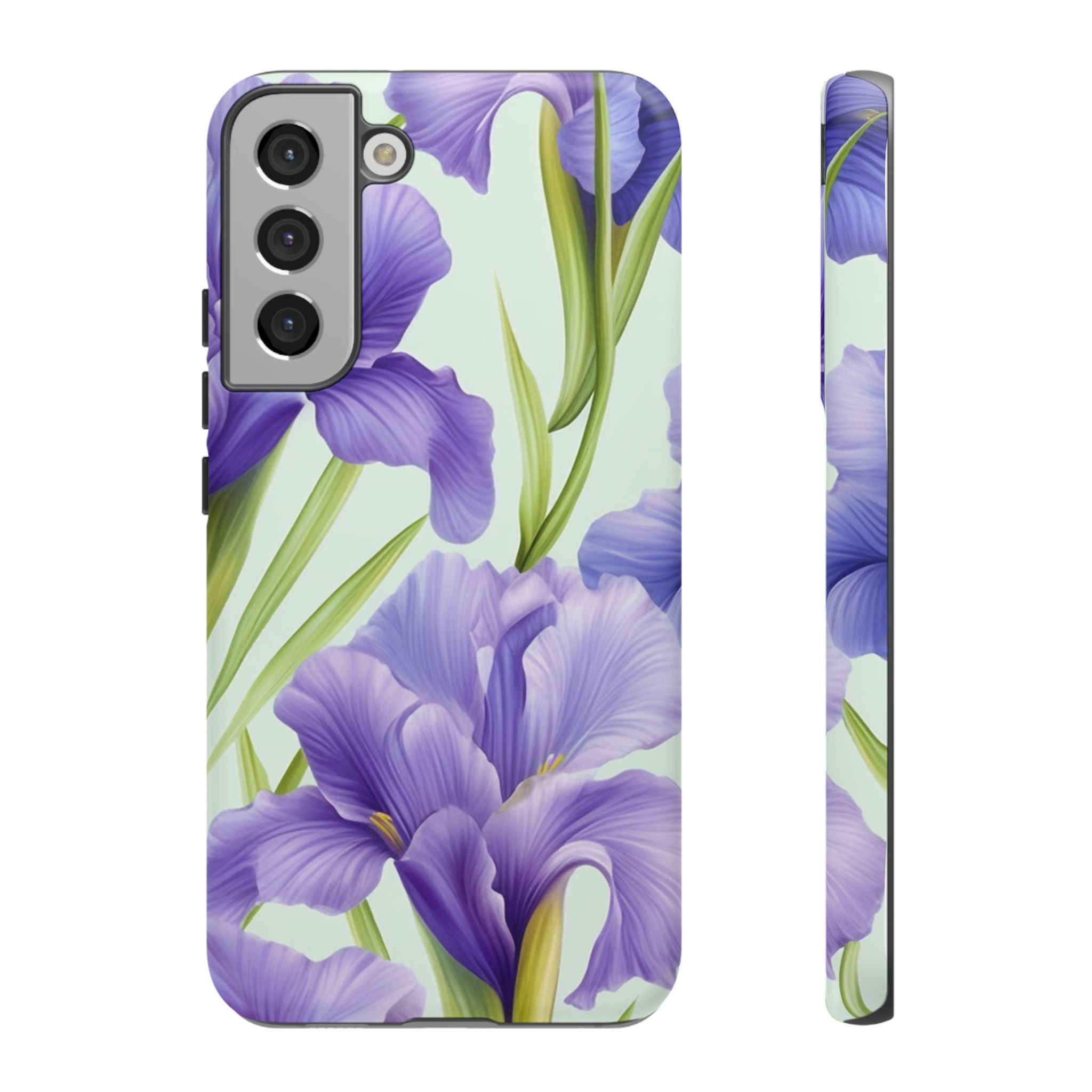 Elegant Purple Iris Samsung Phone Case