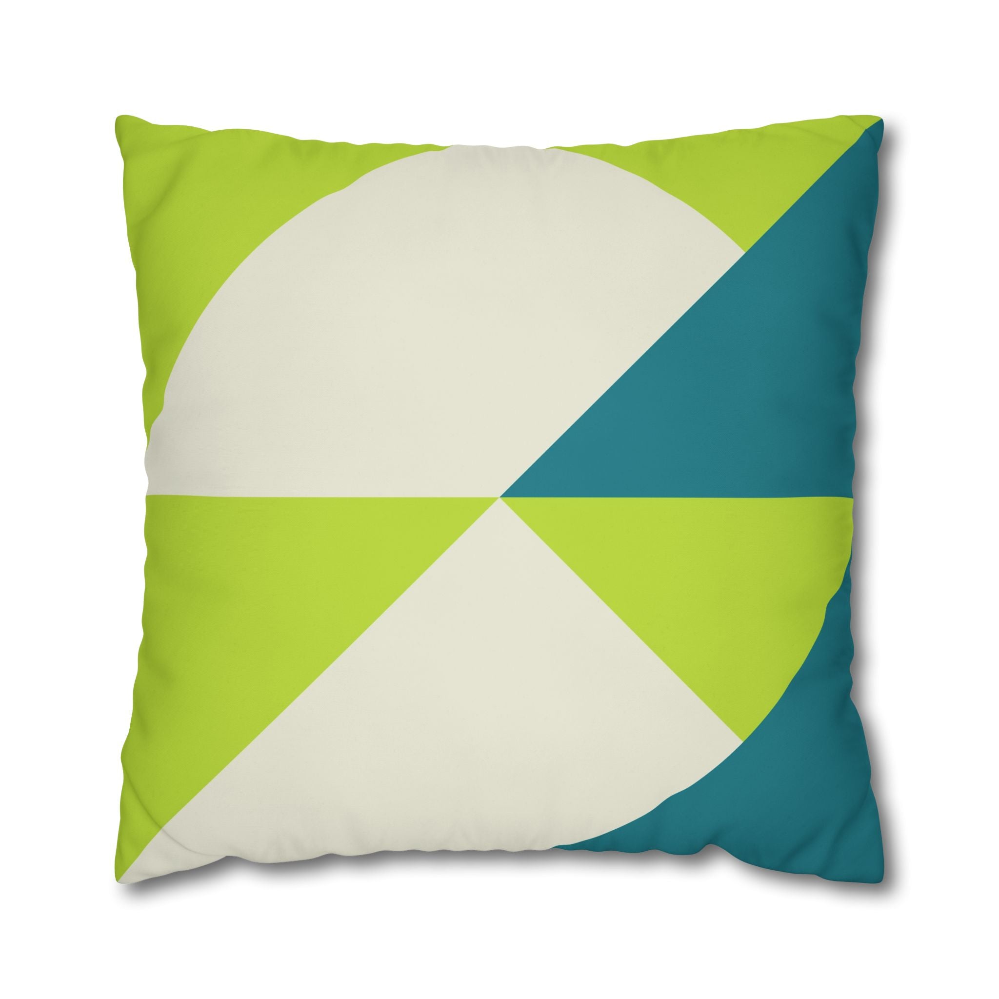 Geometric Triangle Pillowcase - Modern Decor