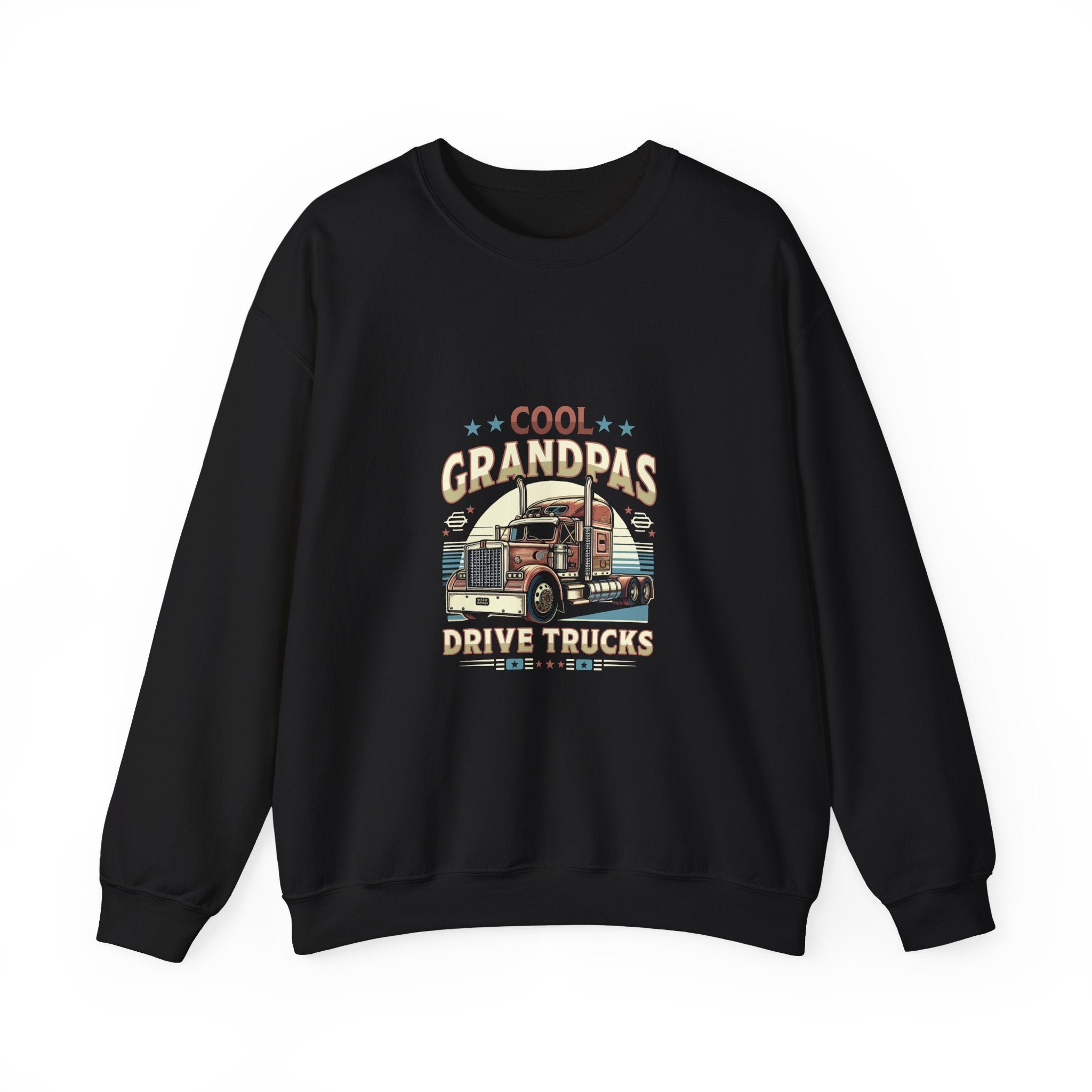 Cool Grandpas Drive Trucks Sweatshirt