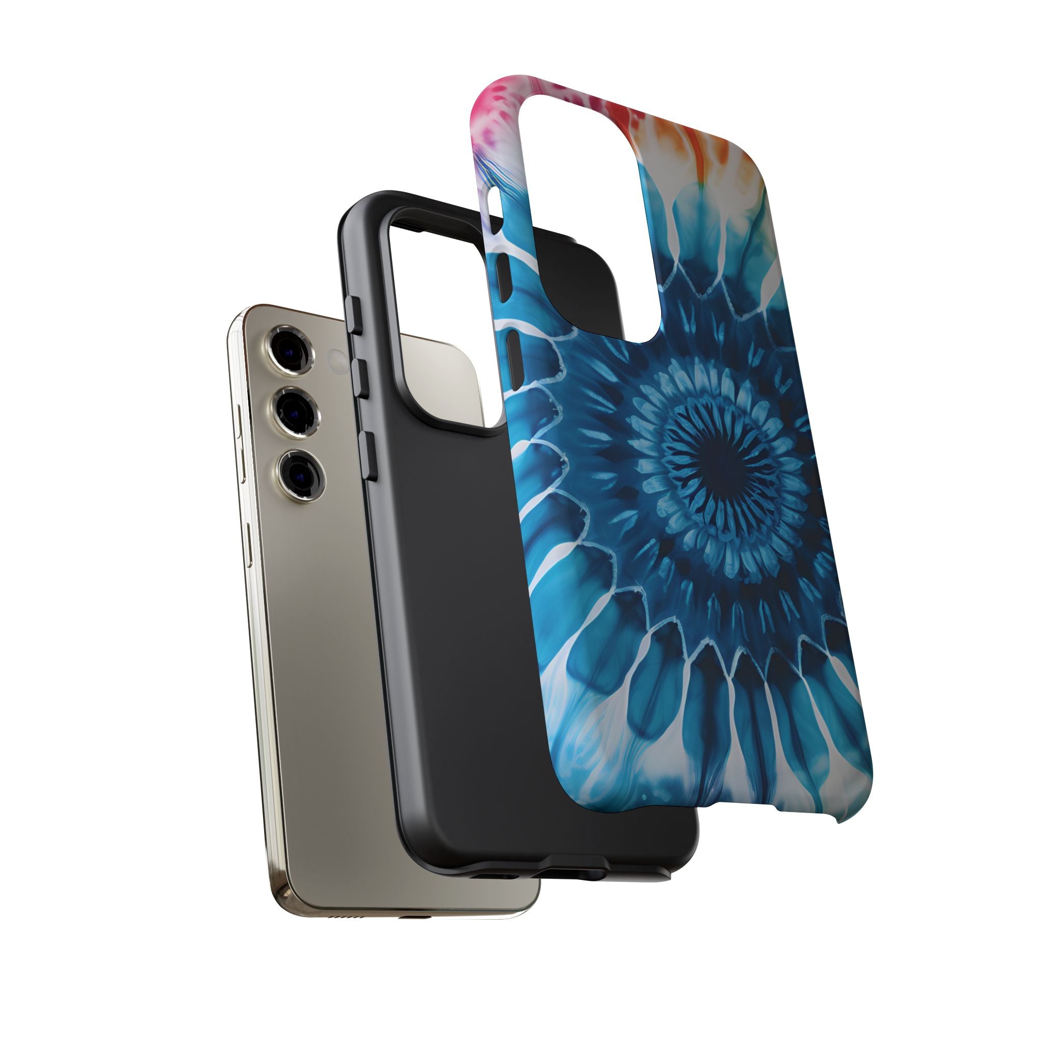 Cosmic Mandala Tie-Dye Samsung Case