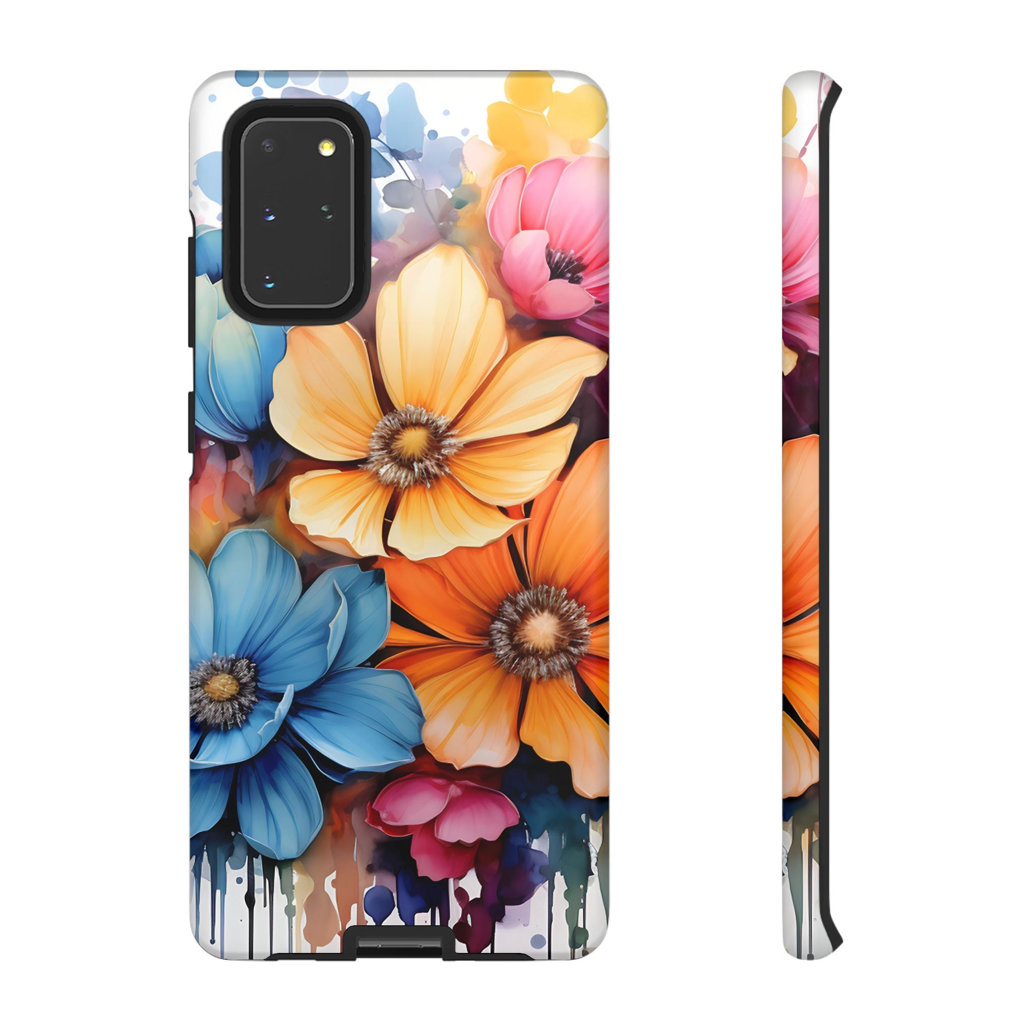 Vibrant Floral Watercolor Samsung Case