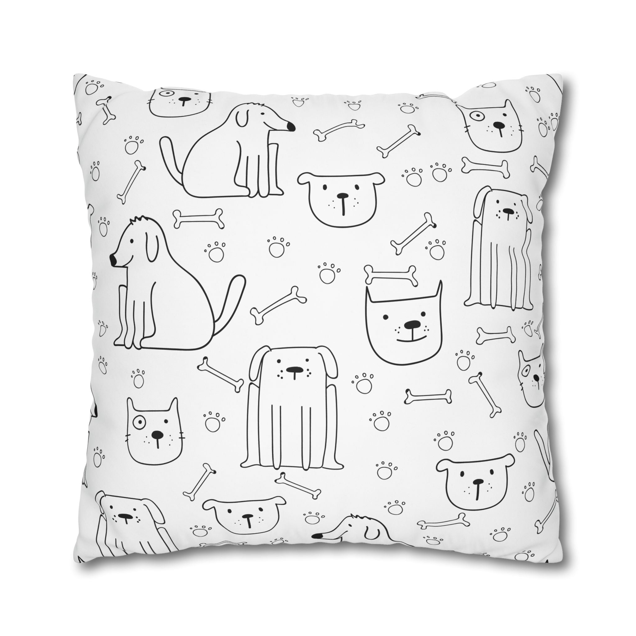 Cute Pets Pillowcase - Dogs & Cats