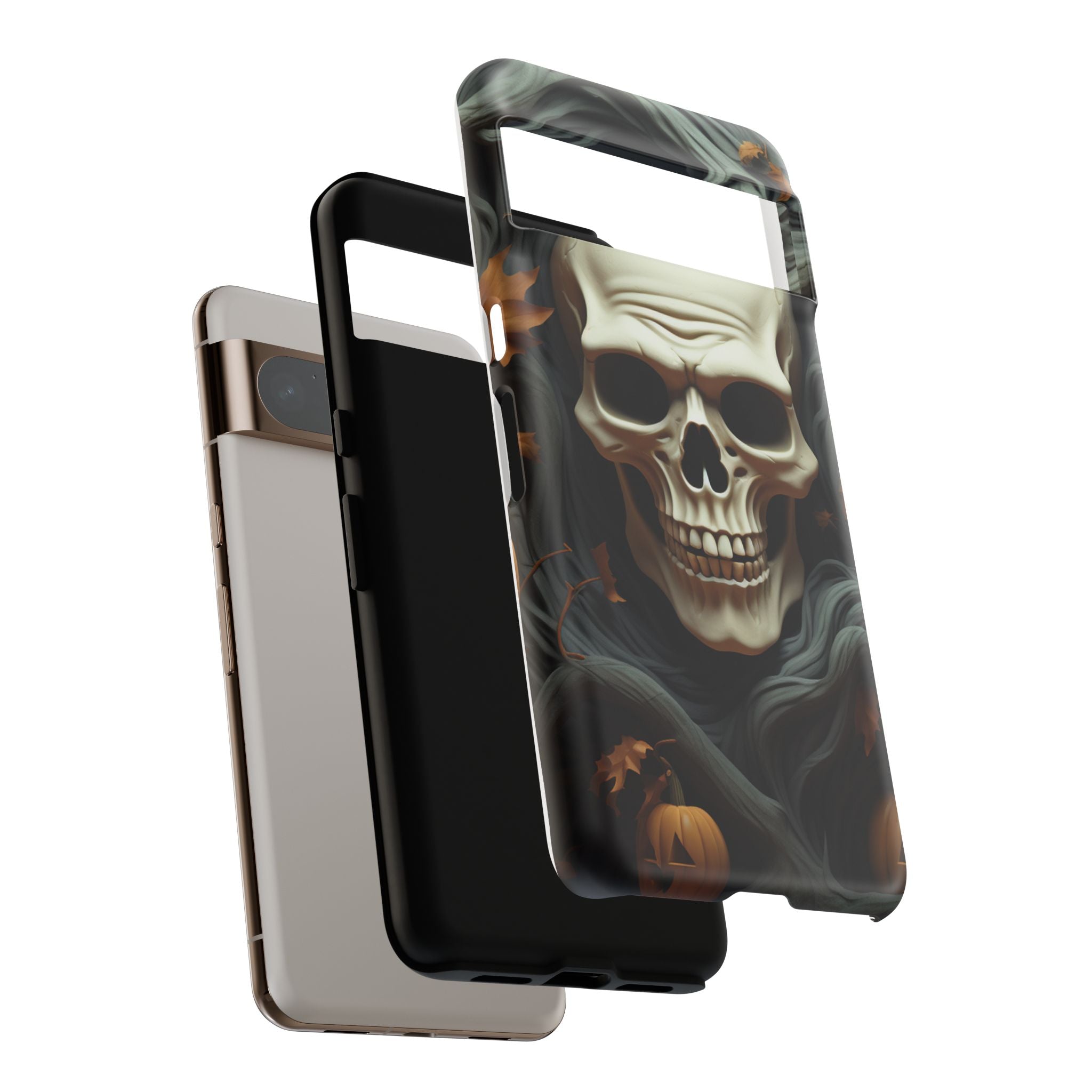 Spooky Skull Roots Google Google Pixel Case (All Models)