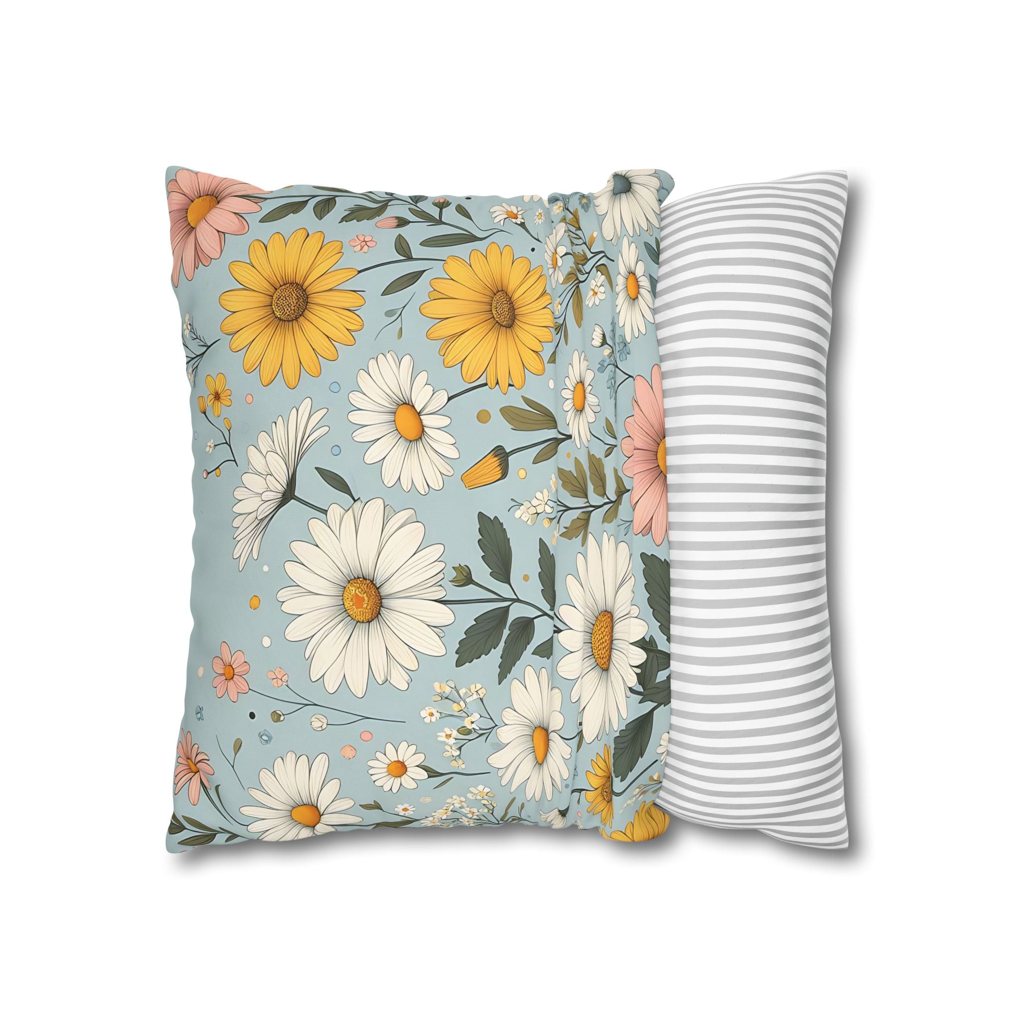 Floral Daisy Pillowcase - Vintage Bloom