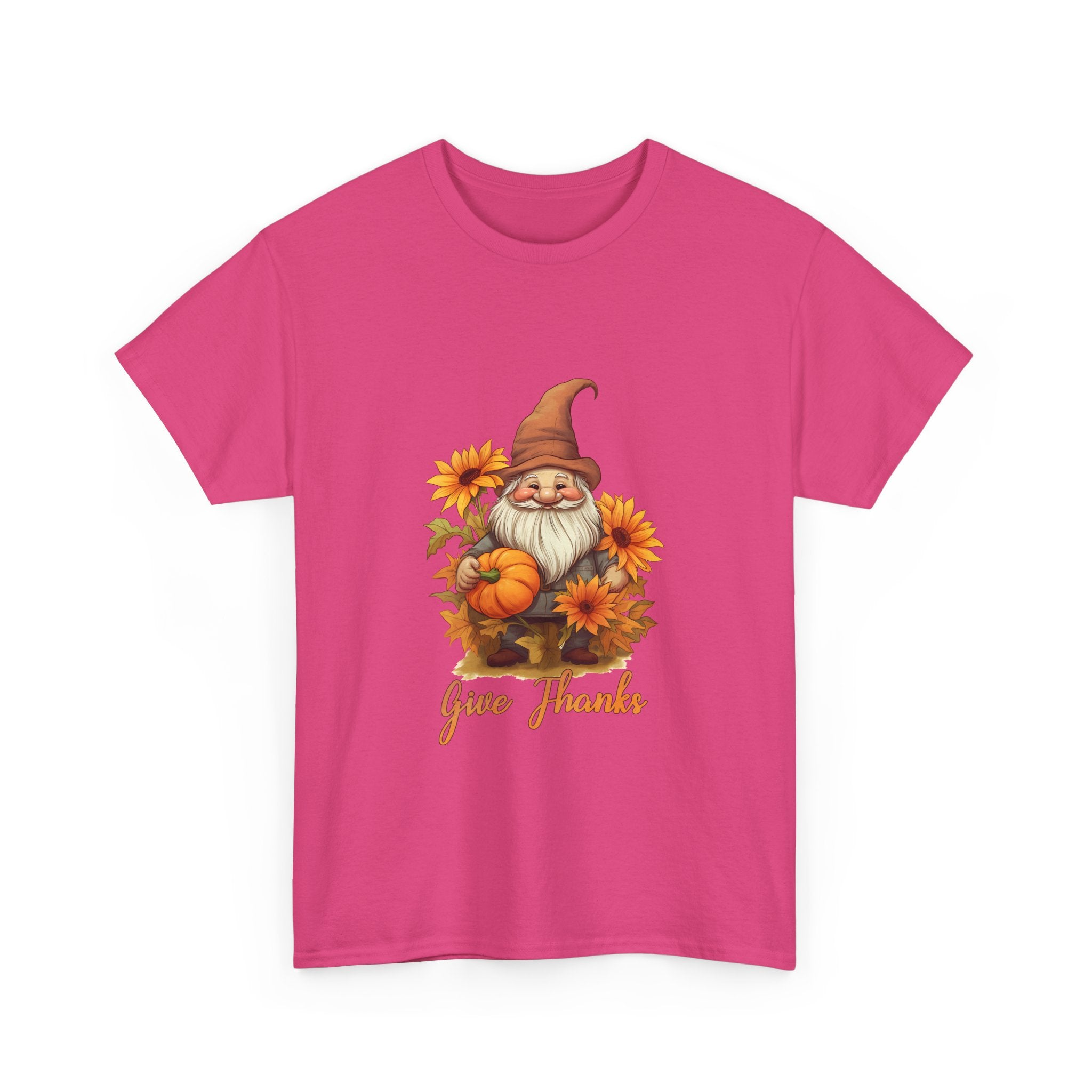 Gnome Thanksgiving Pumpkin T-Shirt