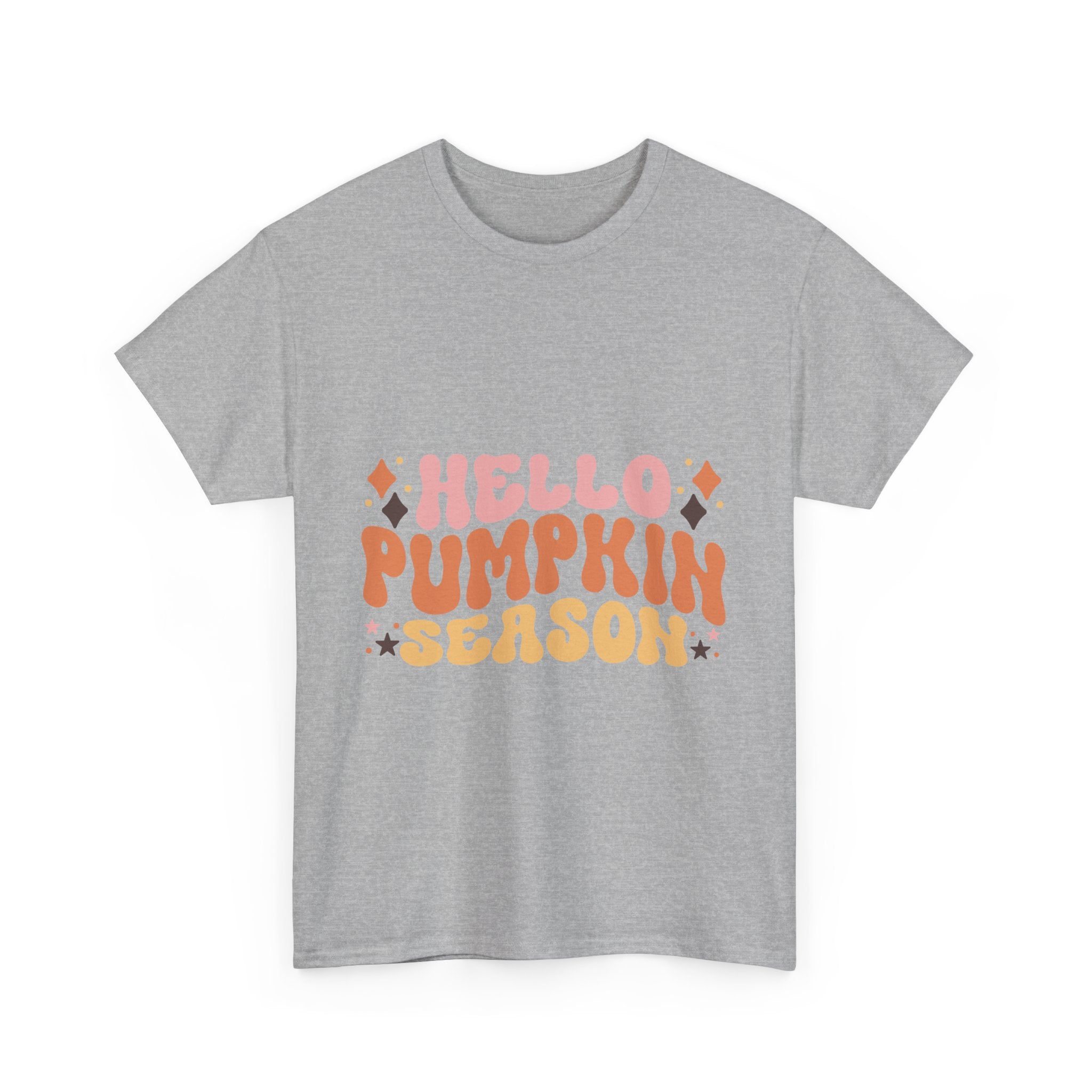 Hello Pumpkin Season Retro Thanksgiving Tee