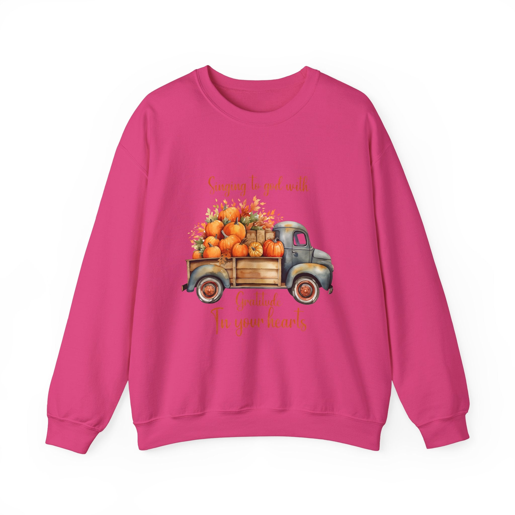 Harvest Truck Thanksgiving Sweatshirt