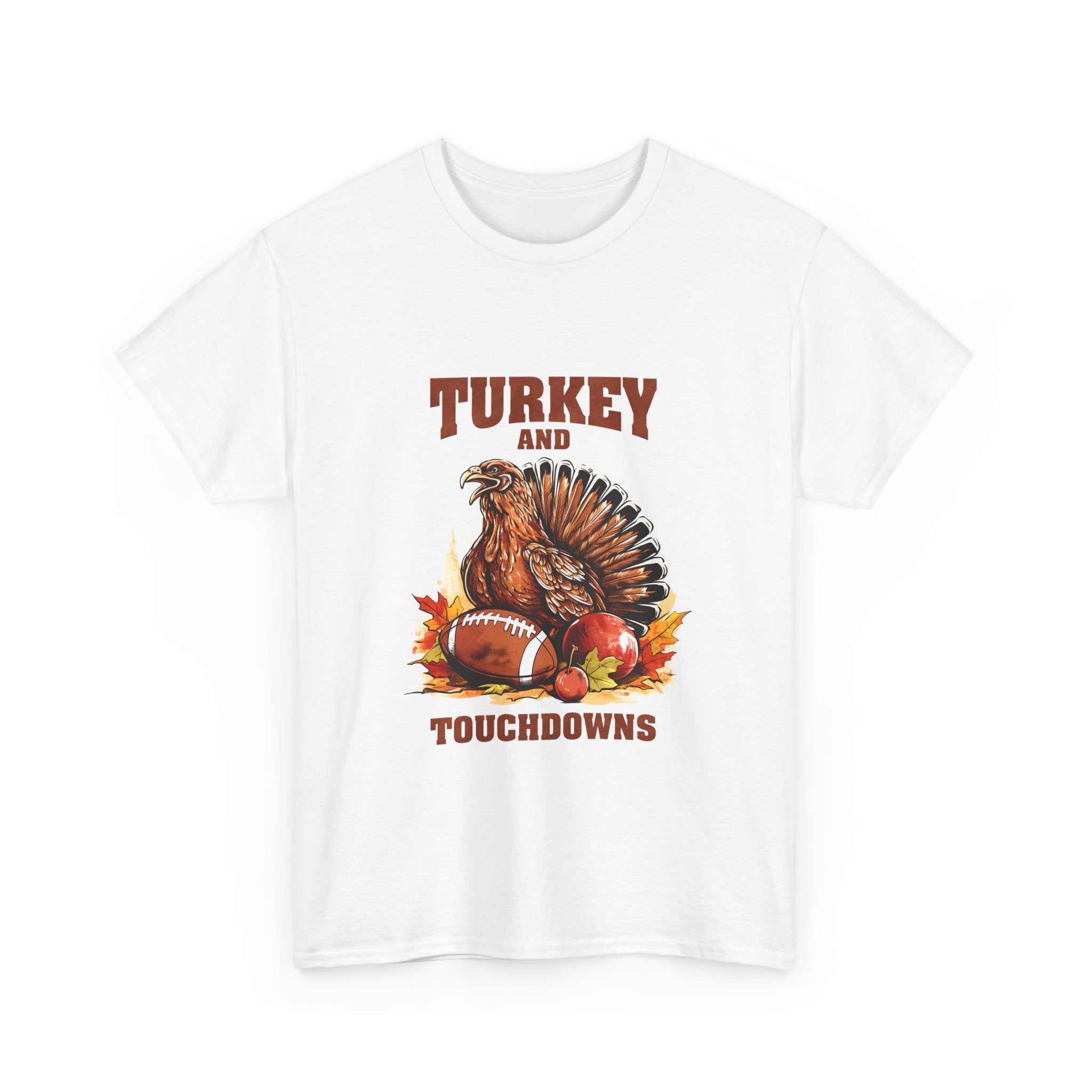 Turkey & Touchdowns Thanksgiving Tee