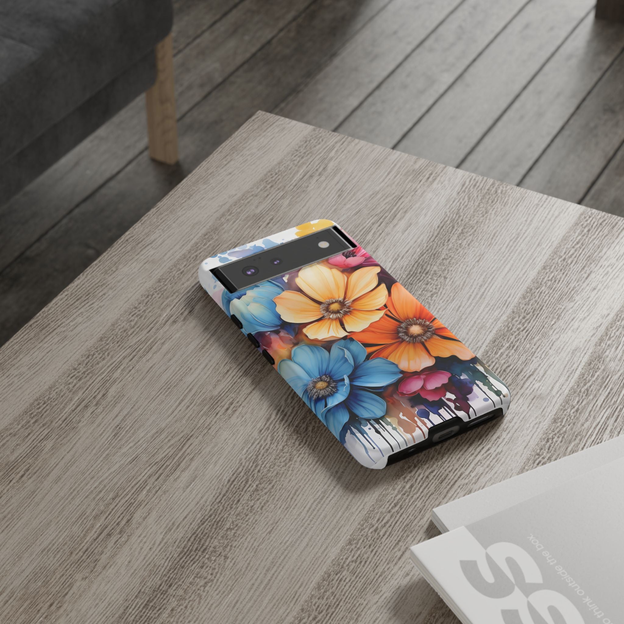 Vibrant Floral Watercolor Google Pixel Case (All Models)