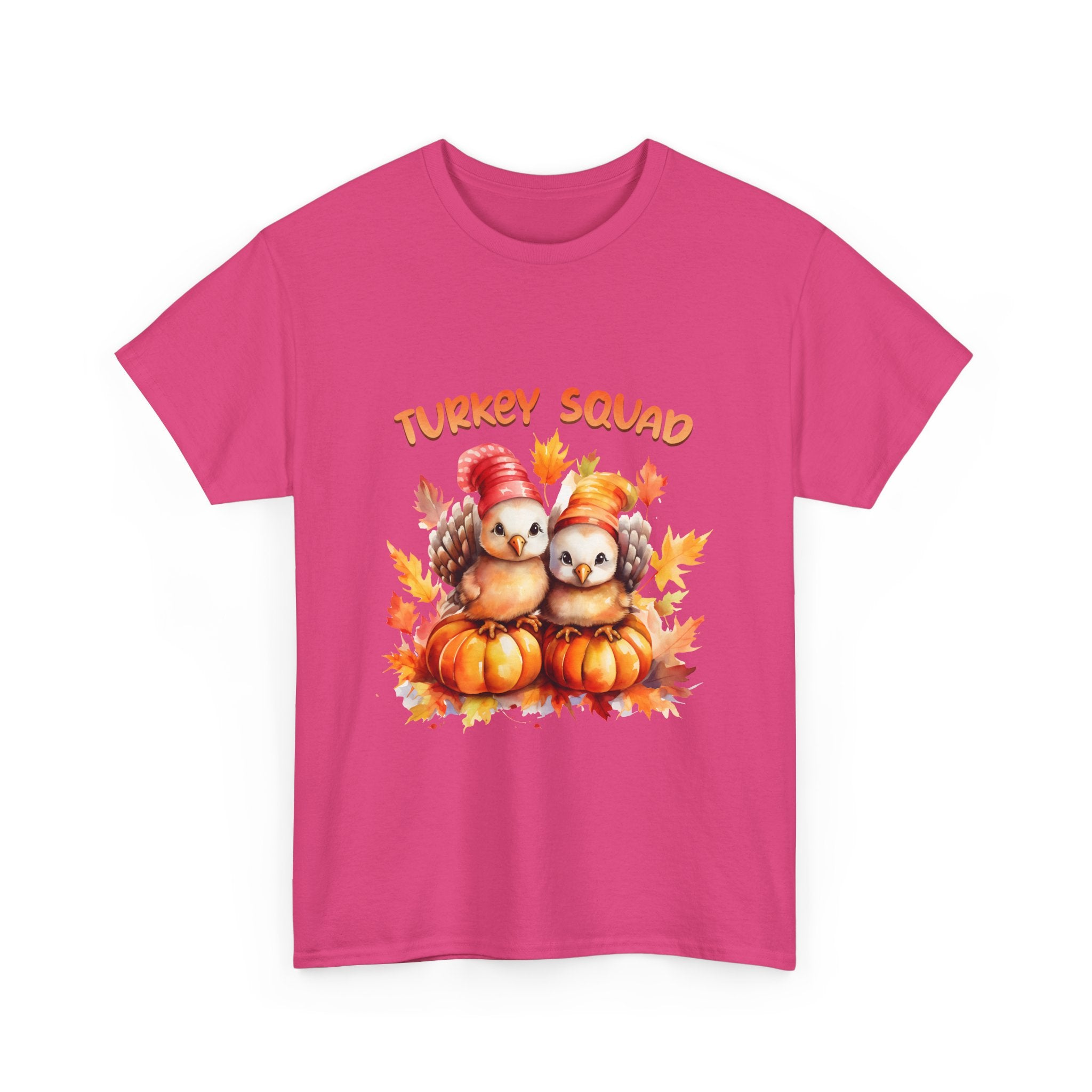 Turkey Squad: Cute Chicks Thanksgiving Tee