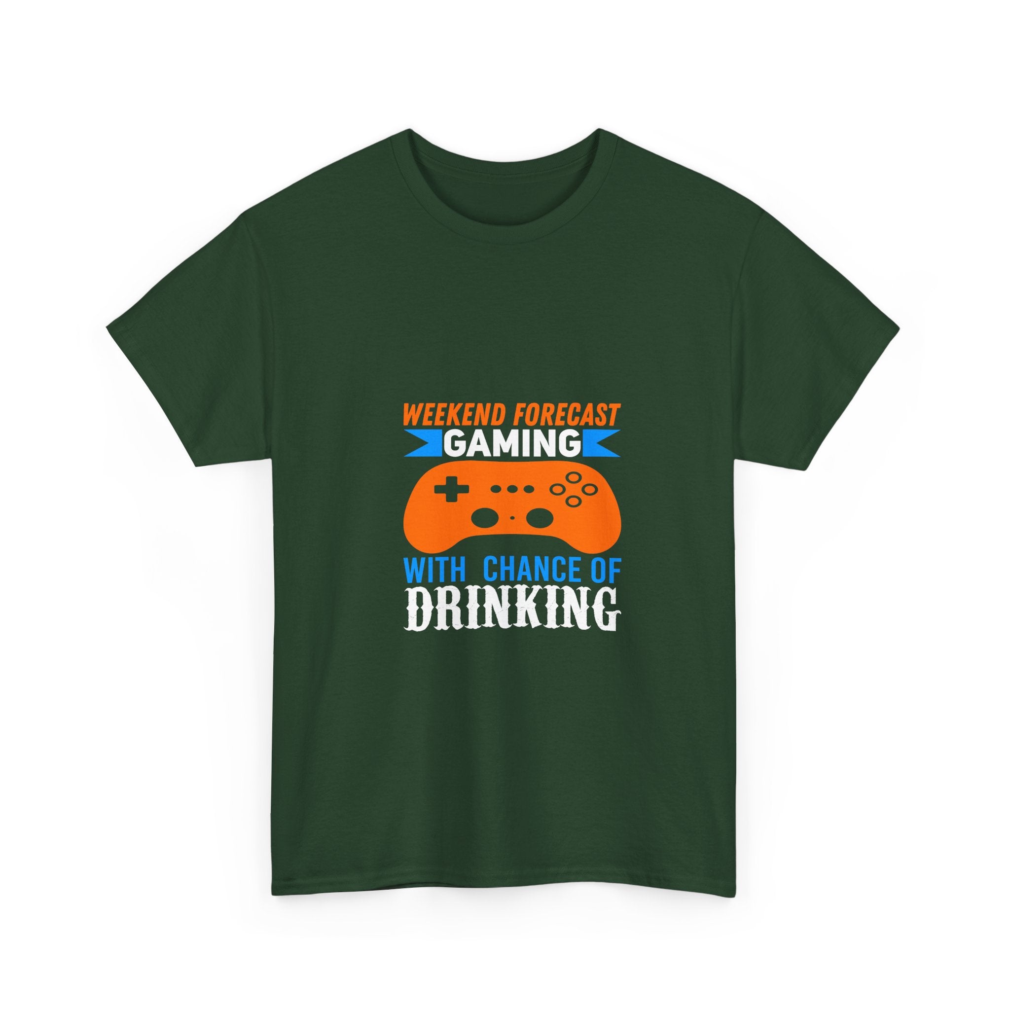 Weekend Forecast: Gaming & Drinking T-Shirt