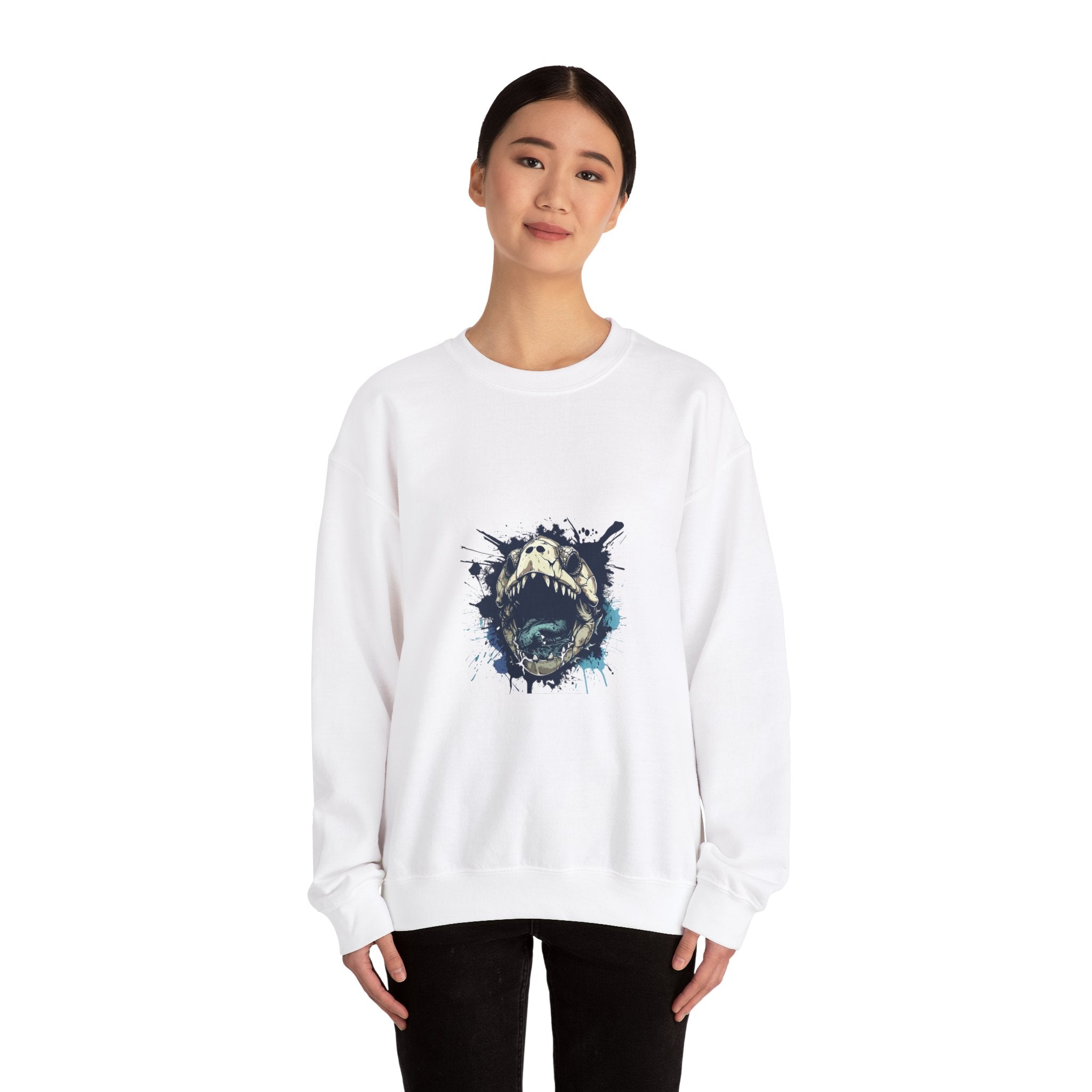 Reptilian Skull Sweatshirt