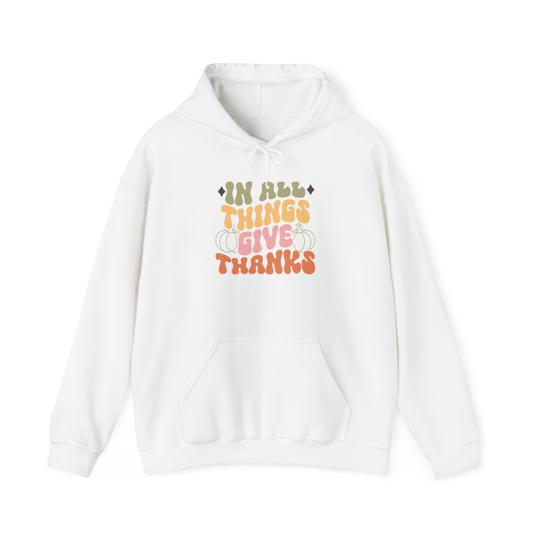 Groovy Thanks Hoodie - 70s Retro