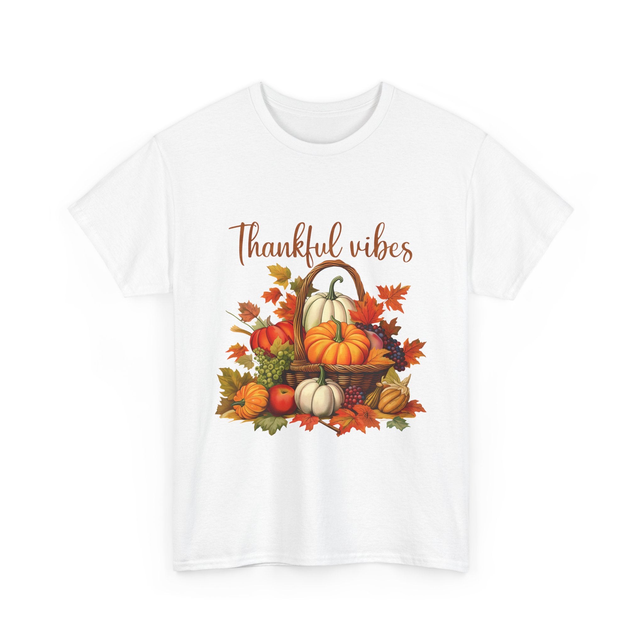 Thankful Vibes Autumn Harvest T-Shirt