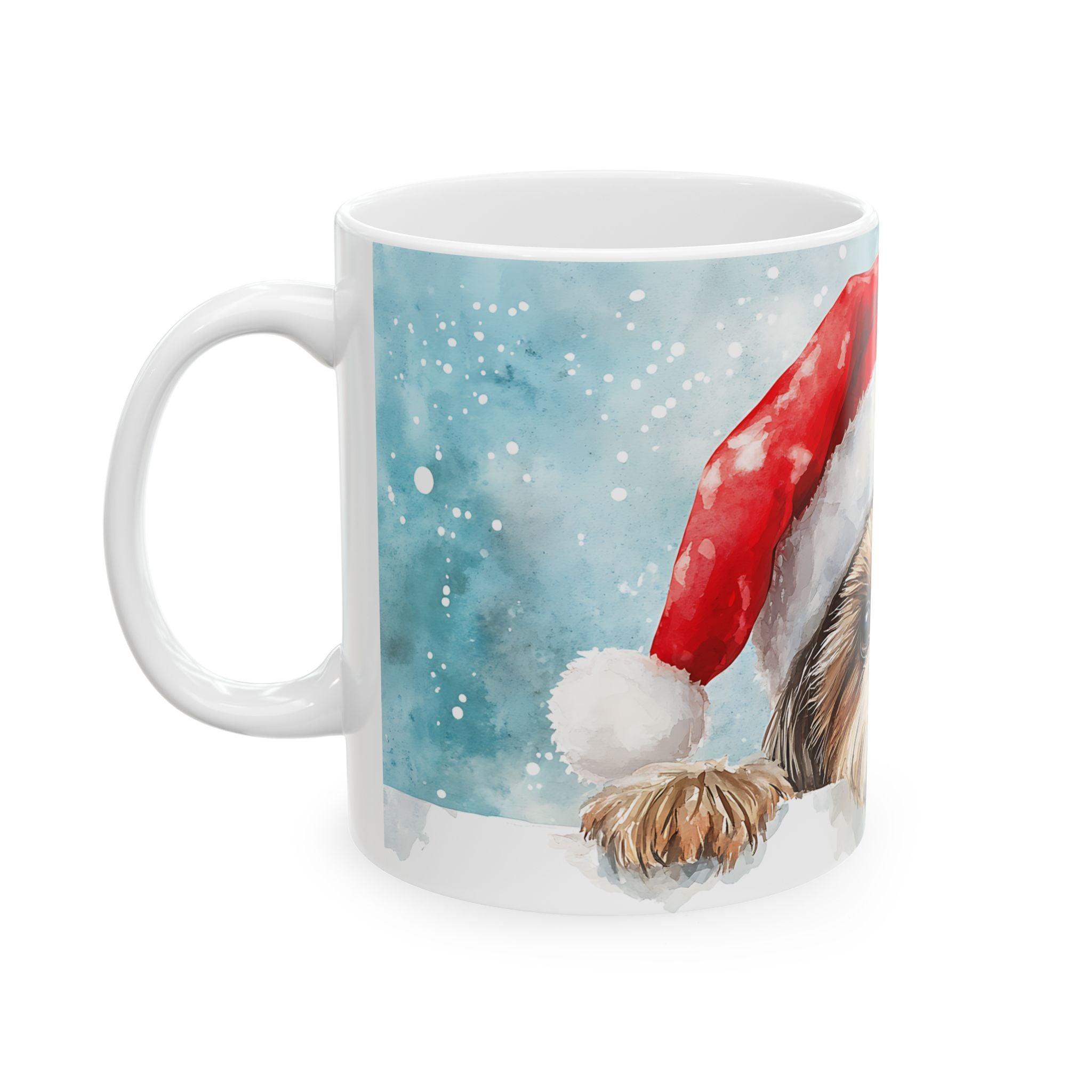 Shih Tzu Santa Mug - Christmas Dog