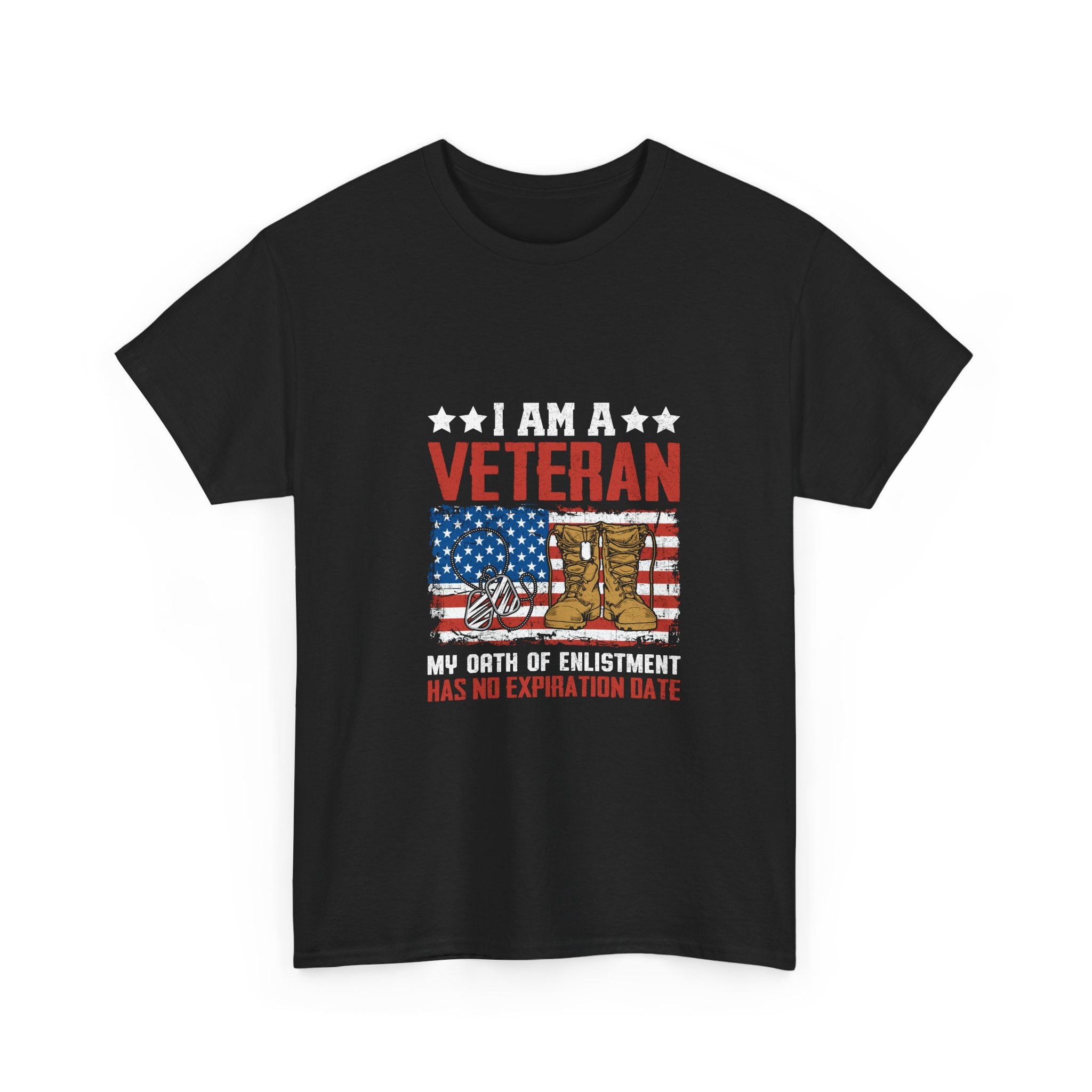 Veteran T-Shirt: Oath Never Expires